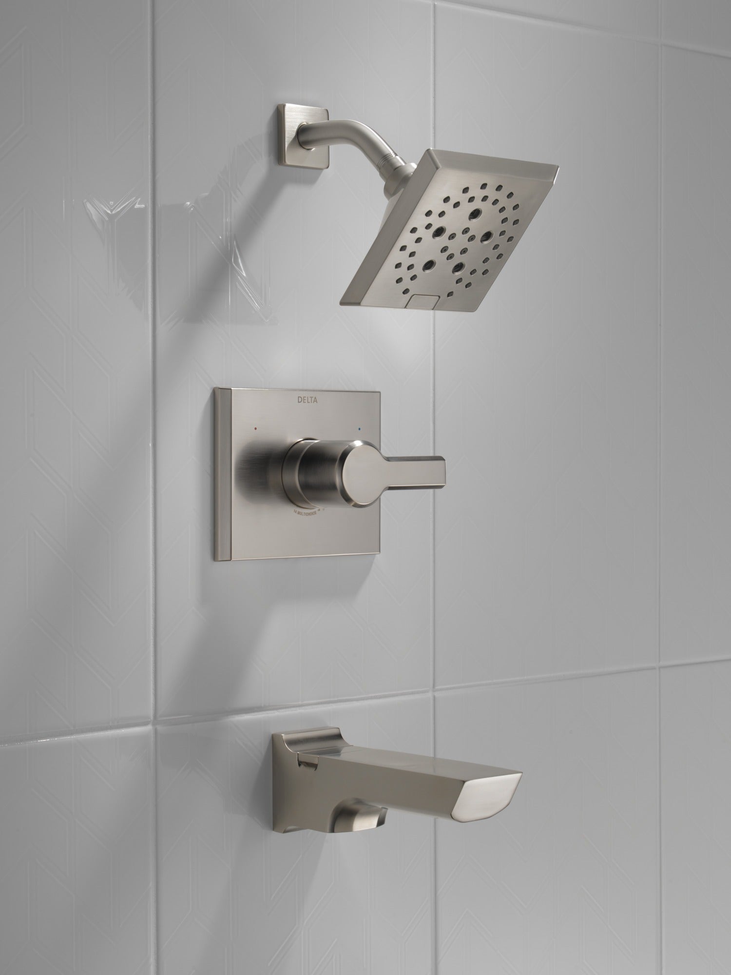 Delta Pivotal® Monitor® 14 Series H2OKinetic® Tub and Shower Trim