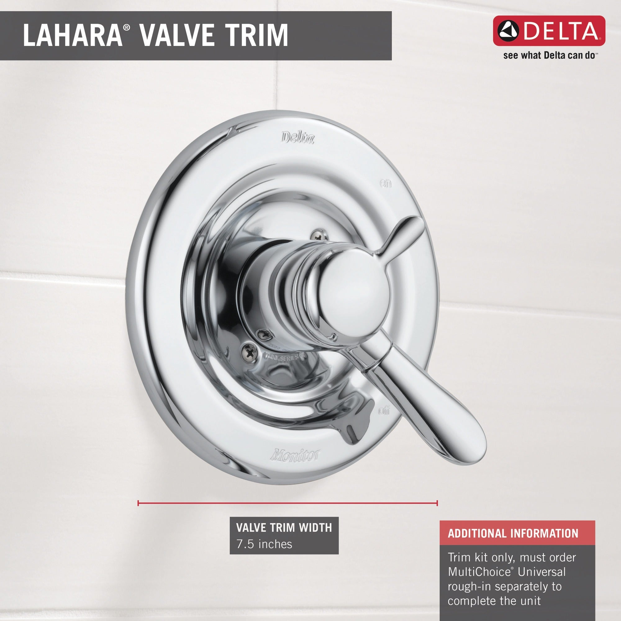 Delta Lahara® Monitor® 17 Series Valve Only Trim