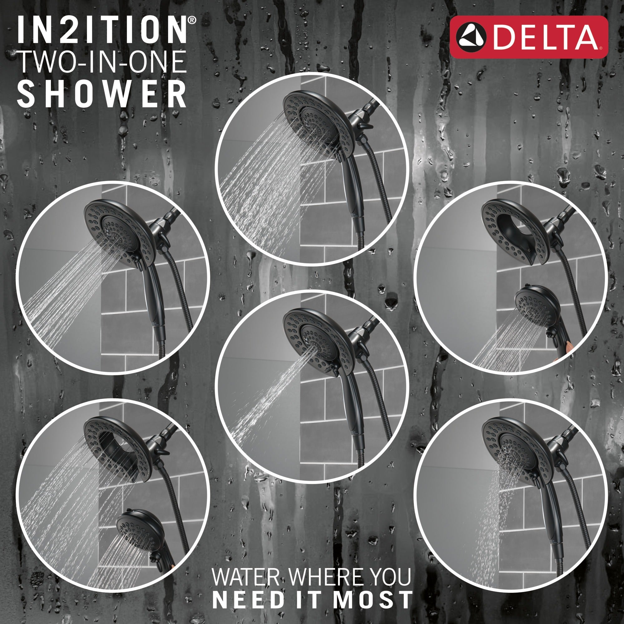 Delta Saylor® Monitor® 17 Series Shower Trim with In2ition®