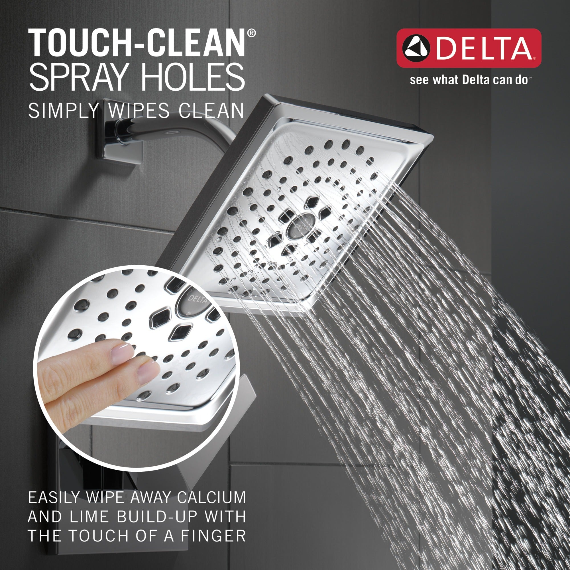 Delta Trillian™ 17 Series H2Okinetic Shower Only Trim