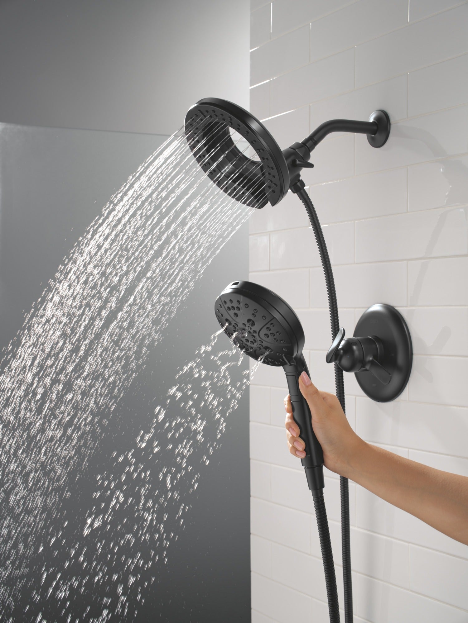 Delta Bonacci™ 17 Series Shower Trim with In2ition Shower Head