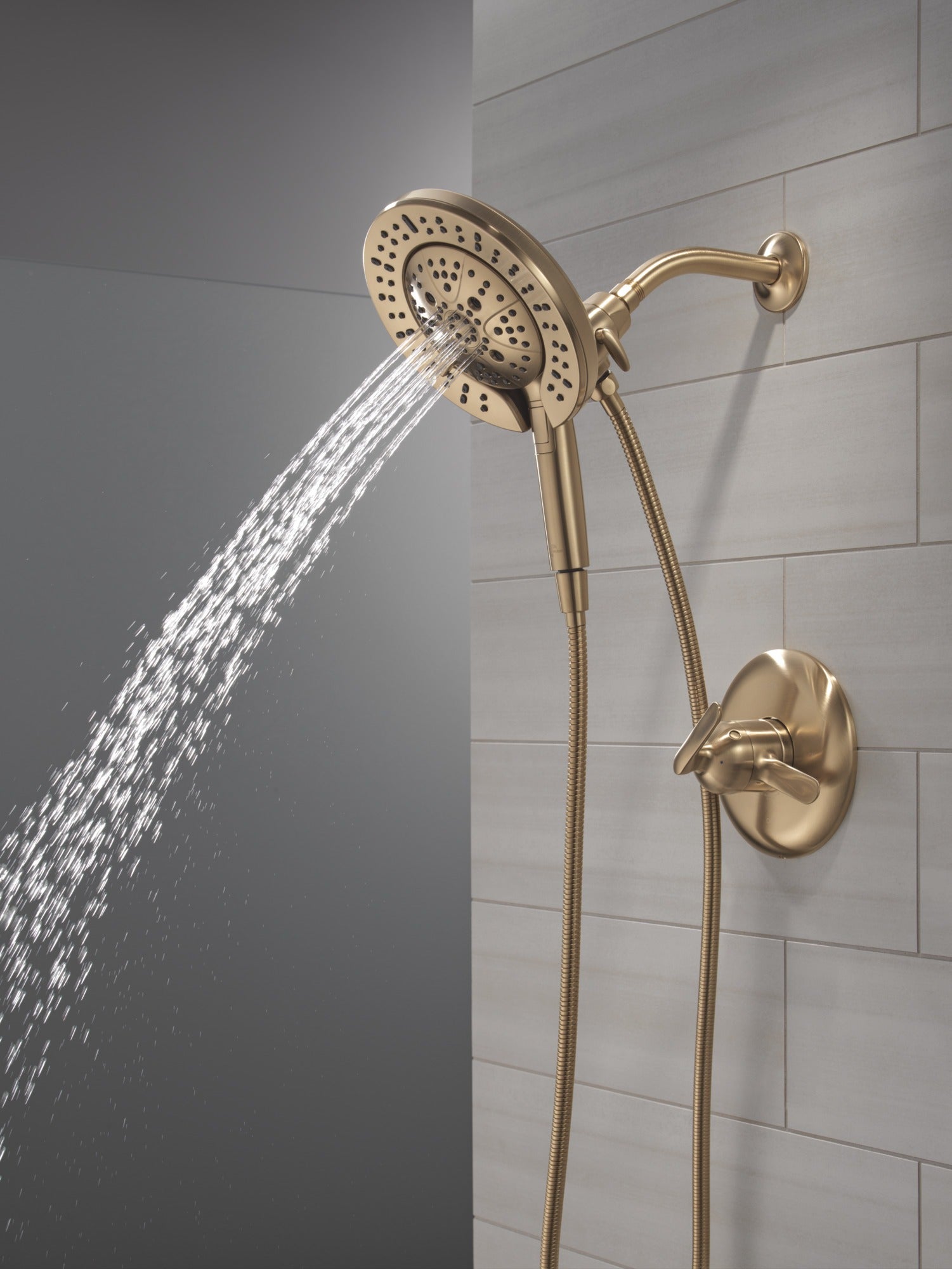 Delta Bonacci™ 17 Series Shower Trim with In2ition Shower Head