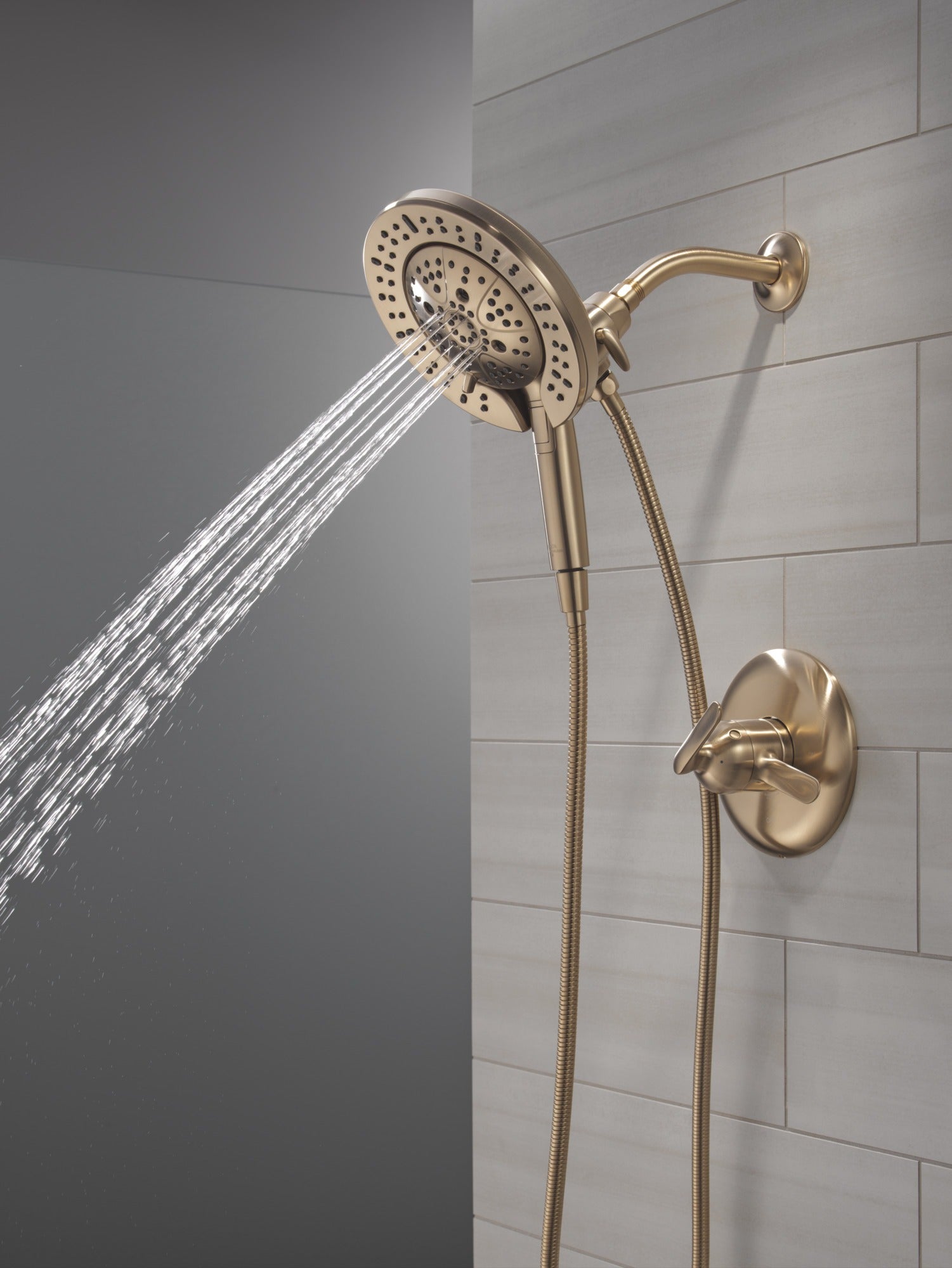 Delta Bonacci™ 17 Series Shower Trim with In2ition Shower Head