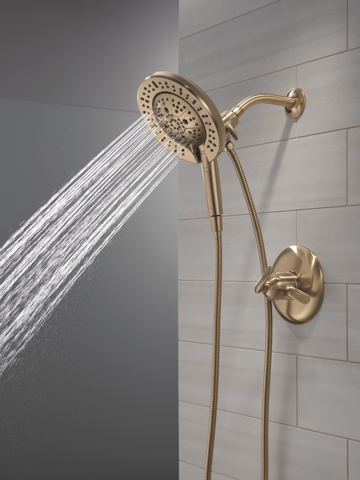 Delta Bonacci™ 17 Series Shower Trim with In2ition Shower Head