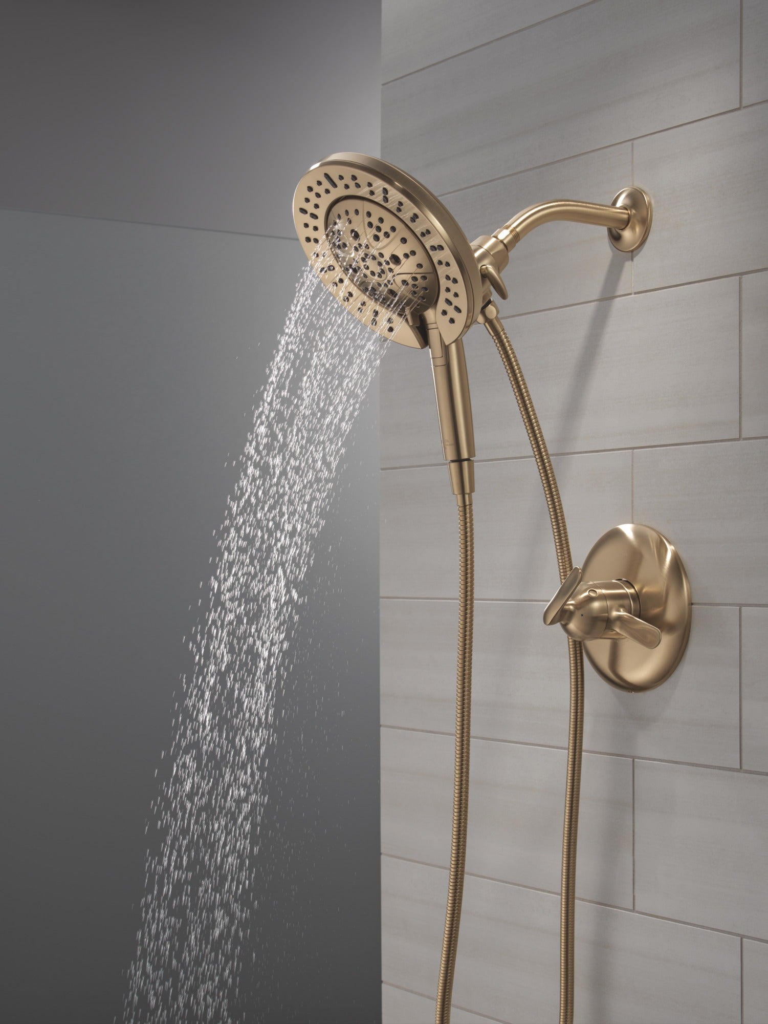 Delta Bonacci™ 17 Series Shower Trim with In2ition Shower Head