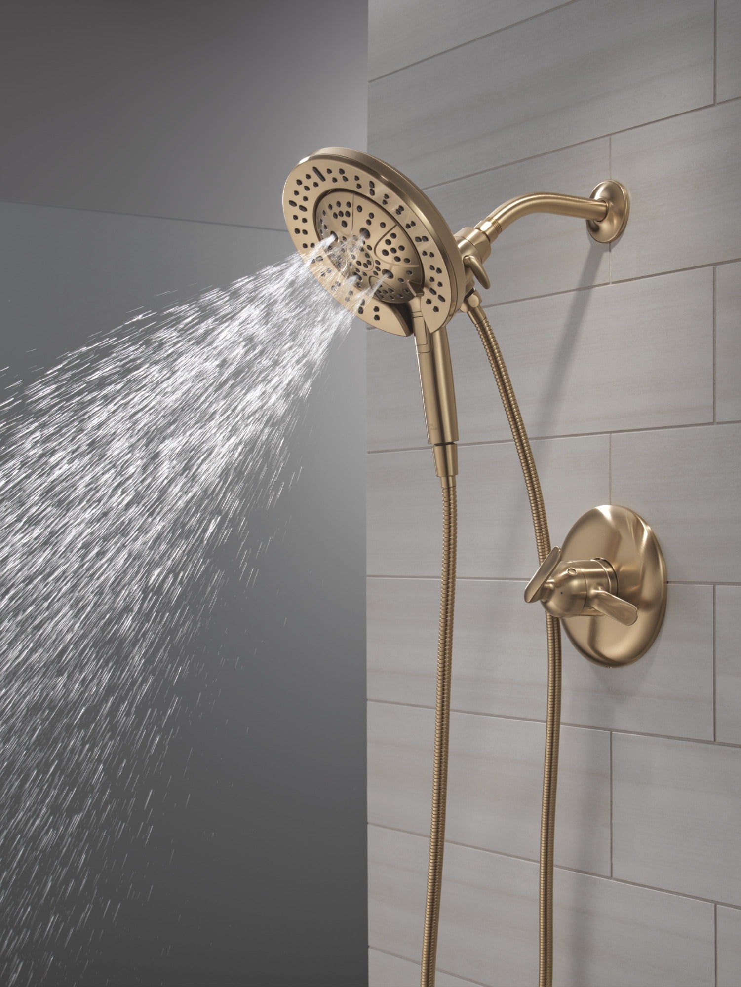 Delta Bonacci™ 17 Series Shower Trim with In2ition Shower Head
