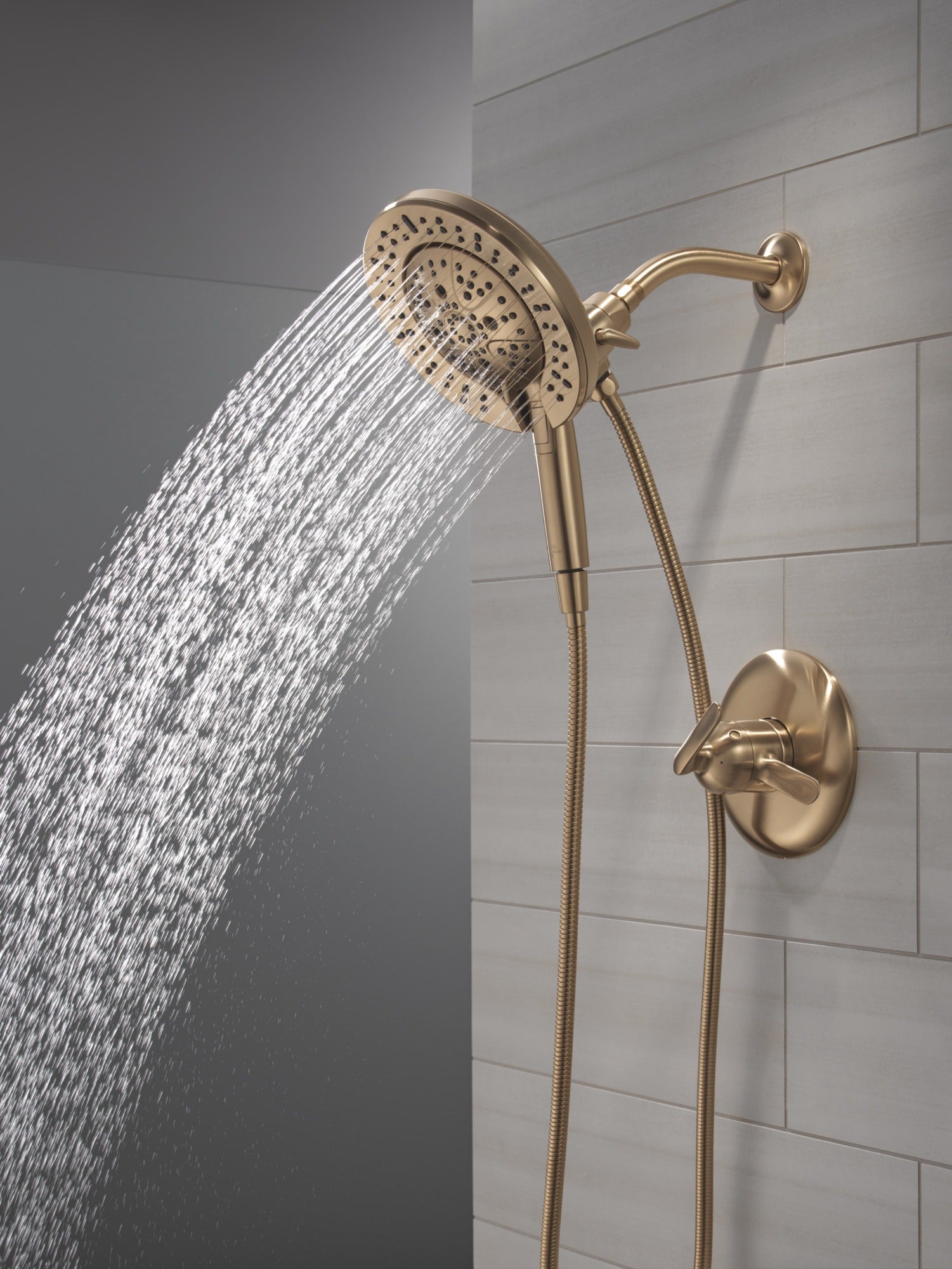 Delta Bonacci™ 17 Series Shower Trim with In2ition Shower Head