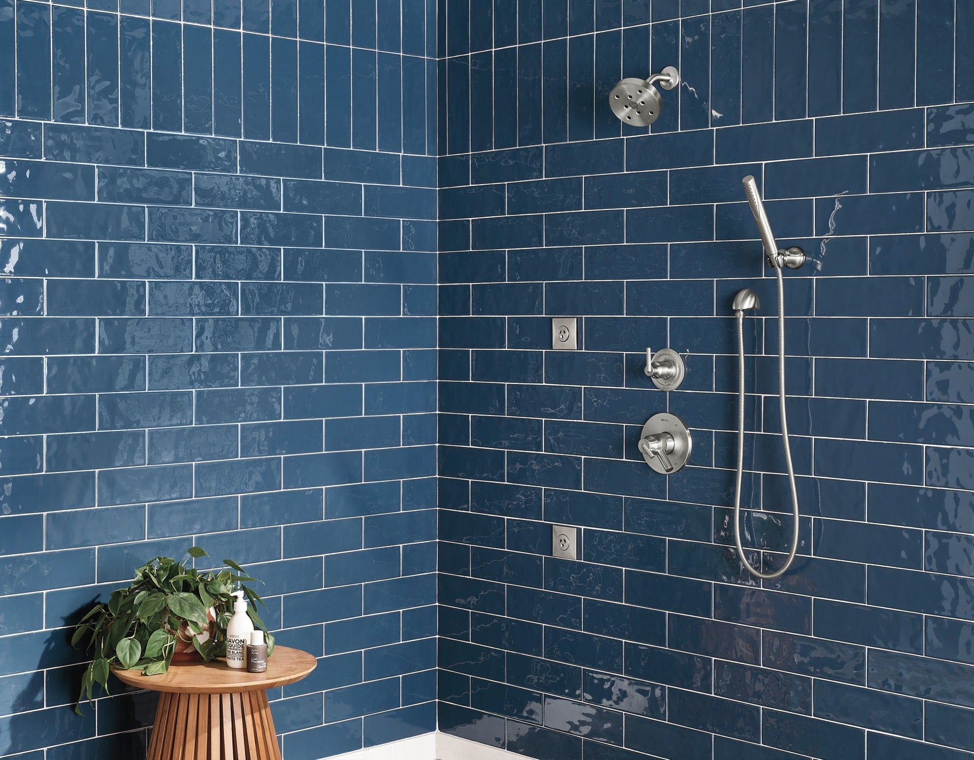 Delta Grail® Premium Single-Setting Adjustable Wall Mount Hand Shower