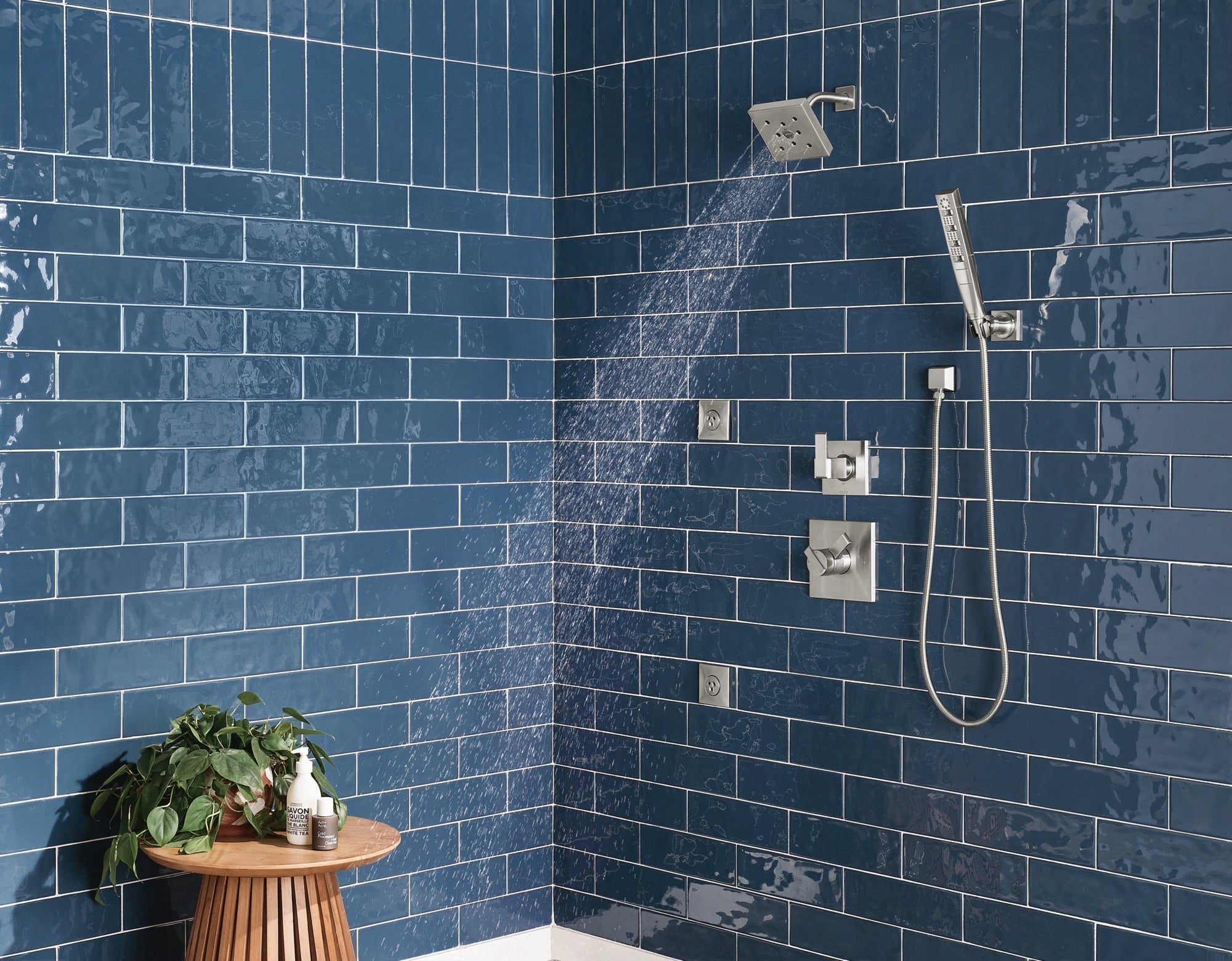 Delta Universal Showering Components Square Wall Elbow for Hand Shower