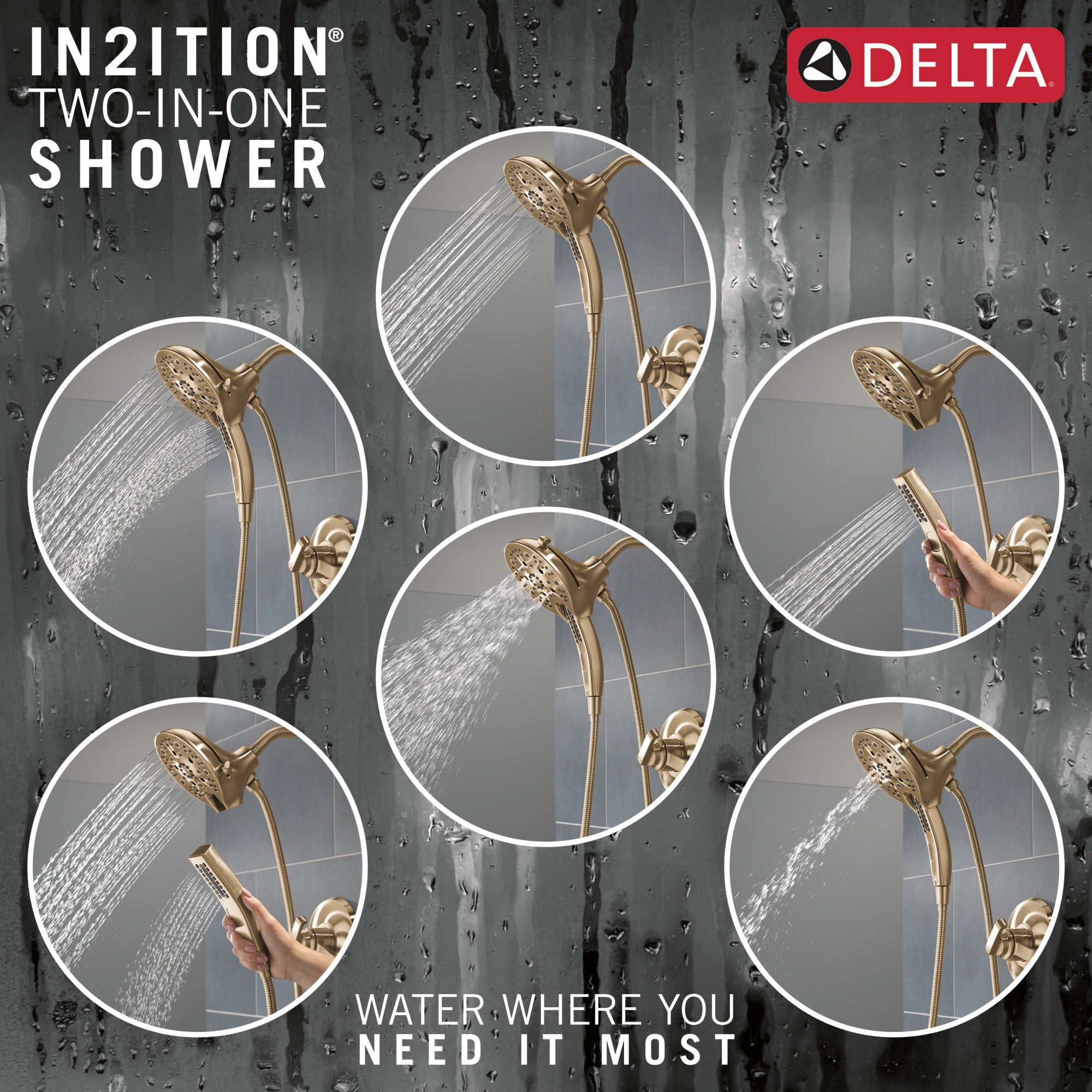 Delta Tetra™ 17 Series Shower Trim