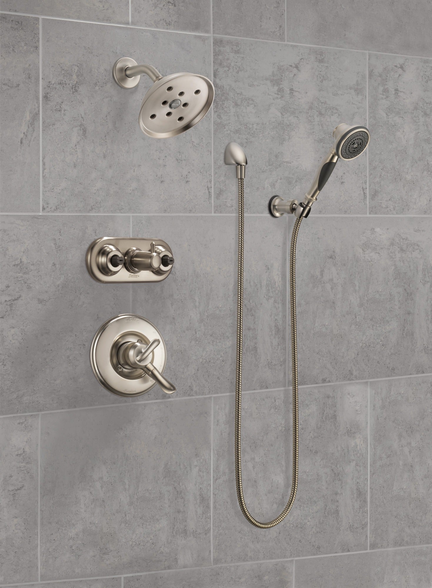 Delta Other Premium Adjustable 3-Setting Wall Mount Hand Shower