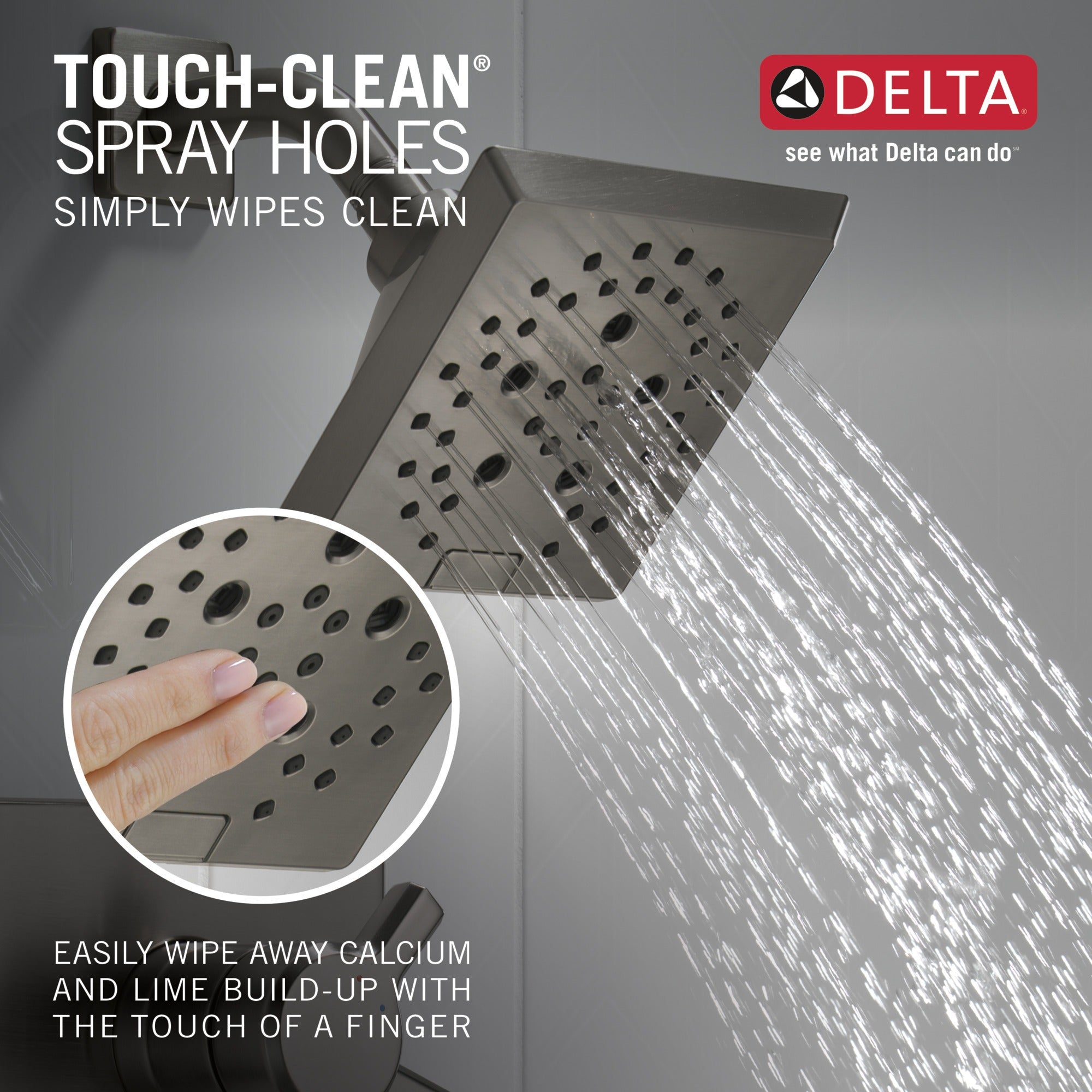 Delta Pivotal® Monitor® 17 Series H2OKinetic® Shower Trim