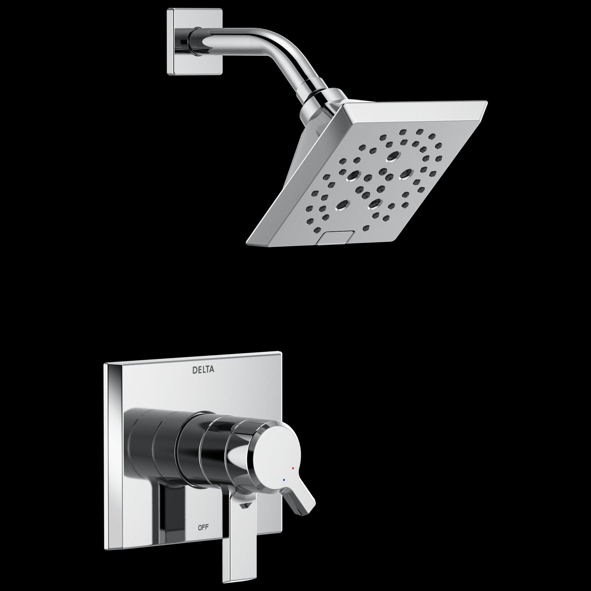 Delta Pivotal® Monitor® 17 Series H2OKinetic® Shower Trim