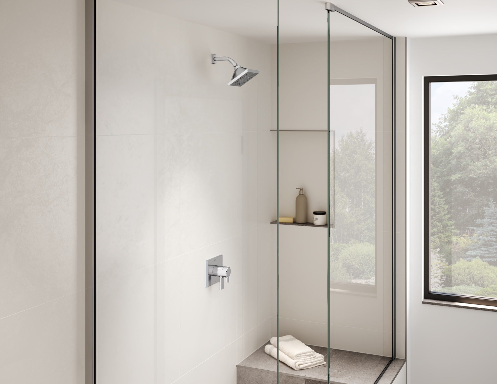 Delta Pivotal® Monitor® 17 Series H2OKinetic® Shower Trim