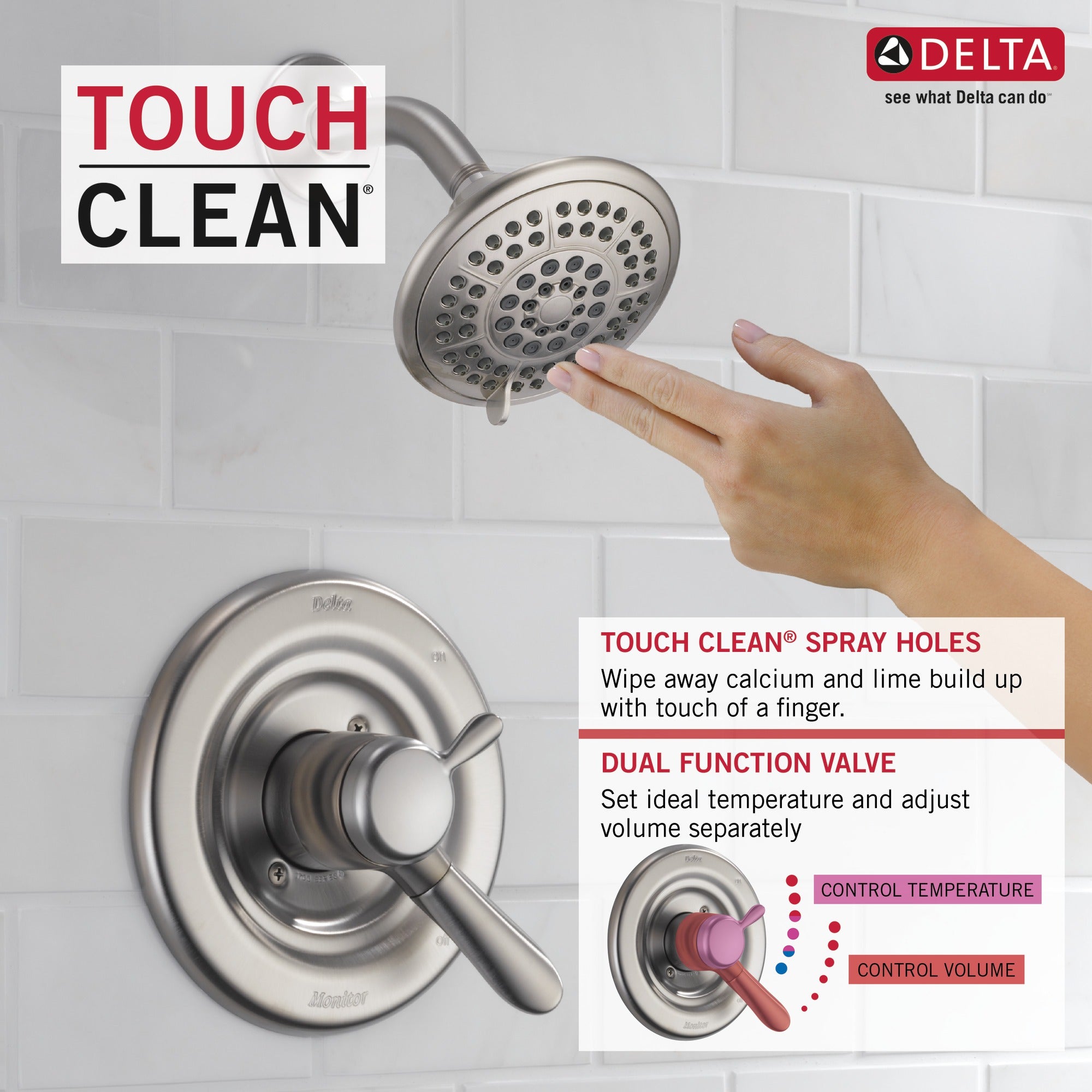 Delta Lahara® Monitor® 17 Series Tub & Shower Trim