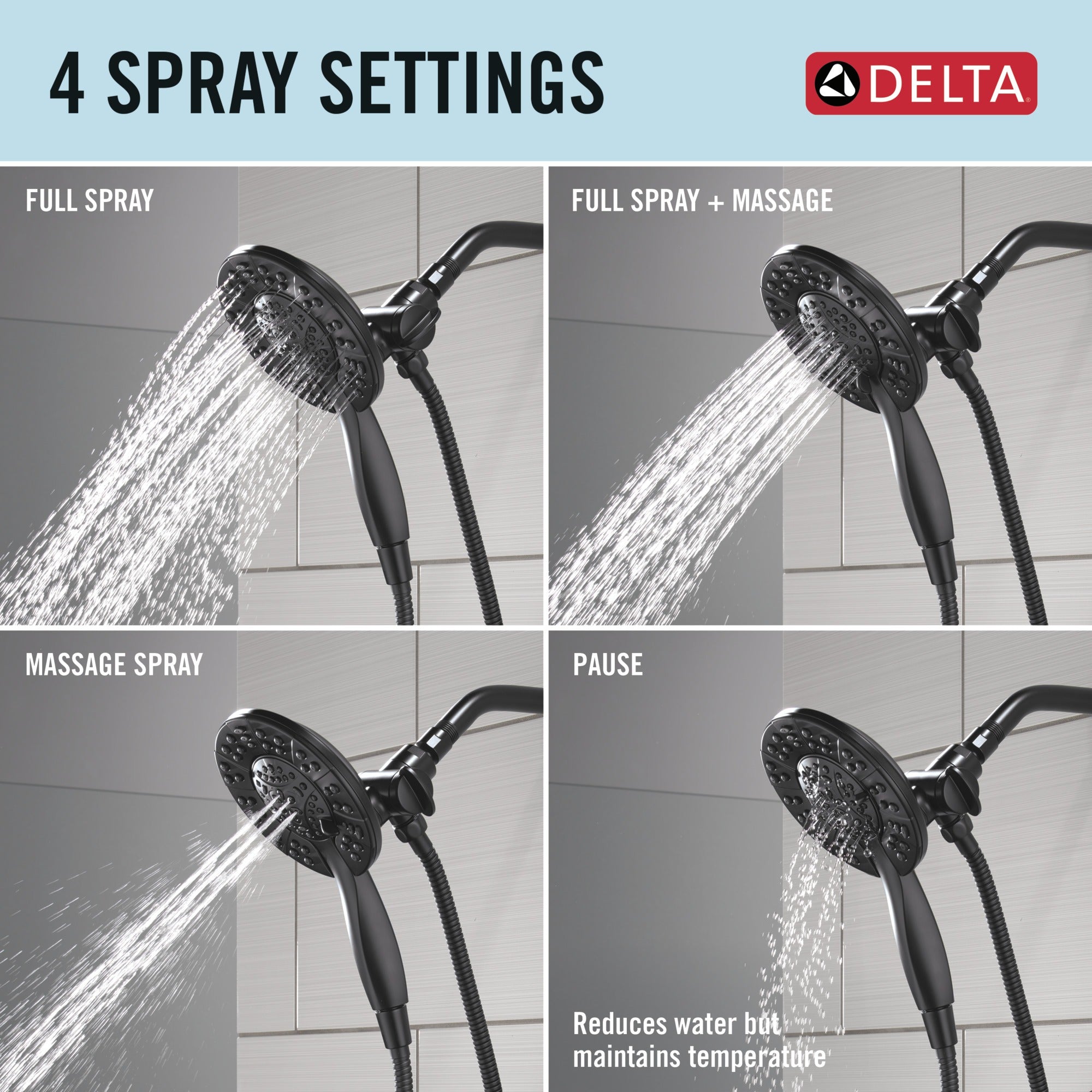 Delta Altado™ Monitor 17 Series Tub & Shower Trim with In2ition®