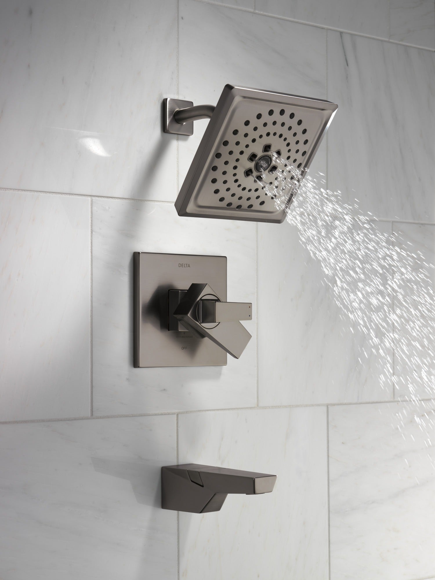 Delta Trillian™ 17 Series H2Okinetic Tub Shower Trim