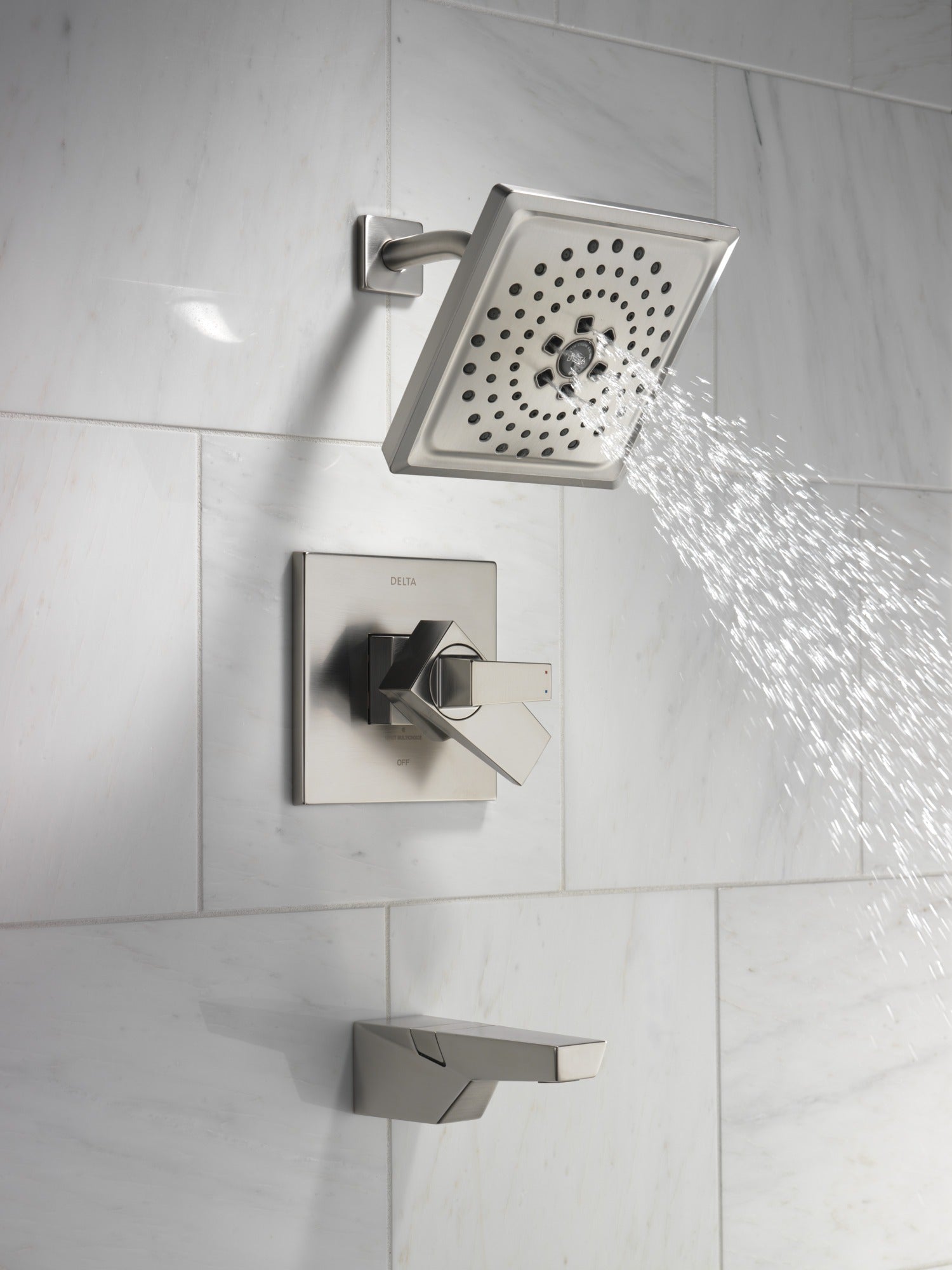 Delta Trillian™ 17 Series H2Okinetic Tub Shower Trim