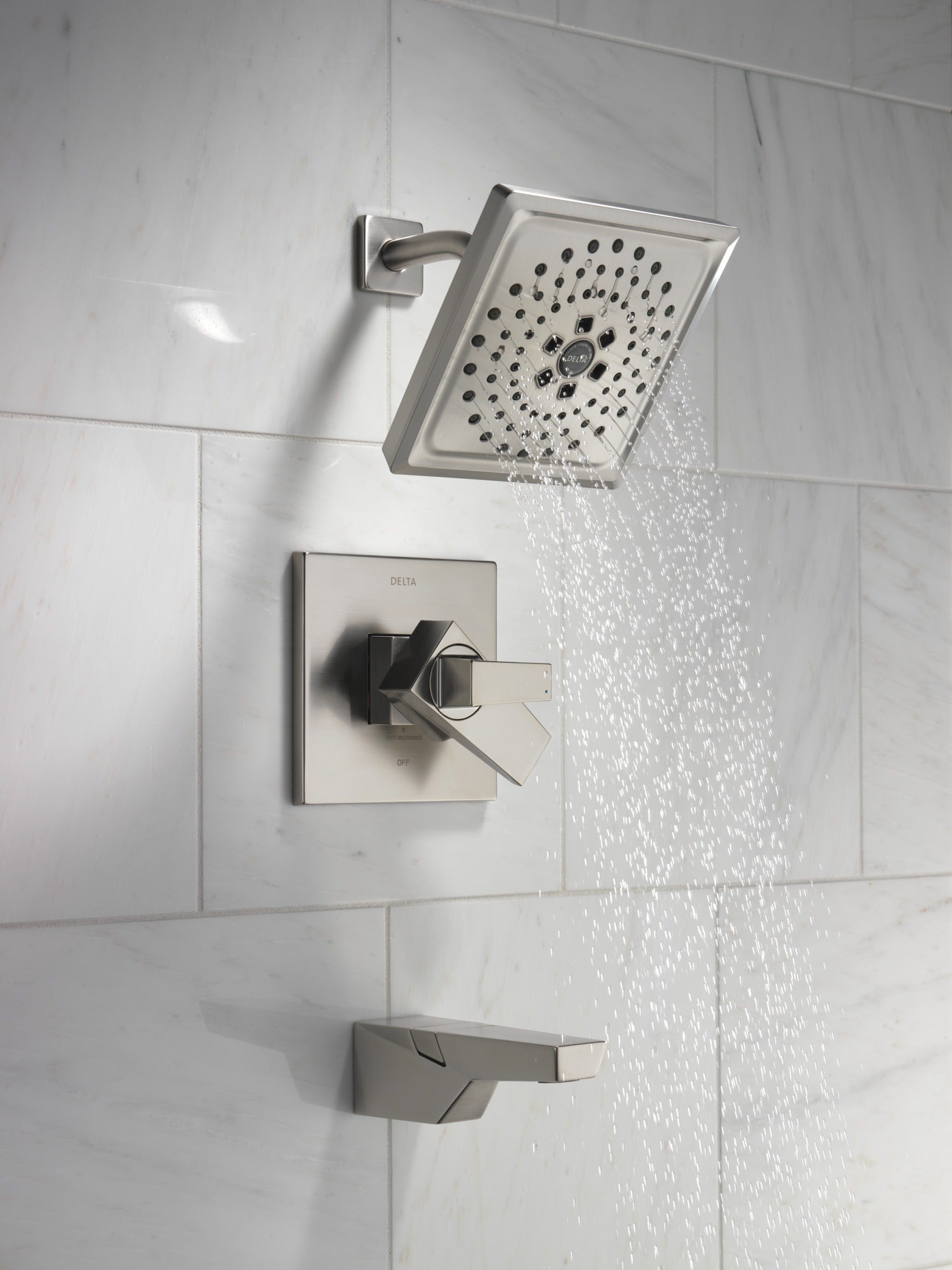 Delta Trillian™ 17 Series H2Okinetic Tub Shower Trim
