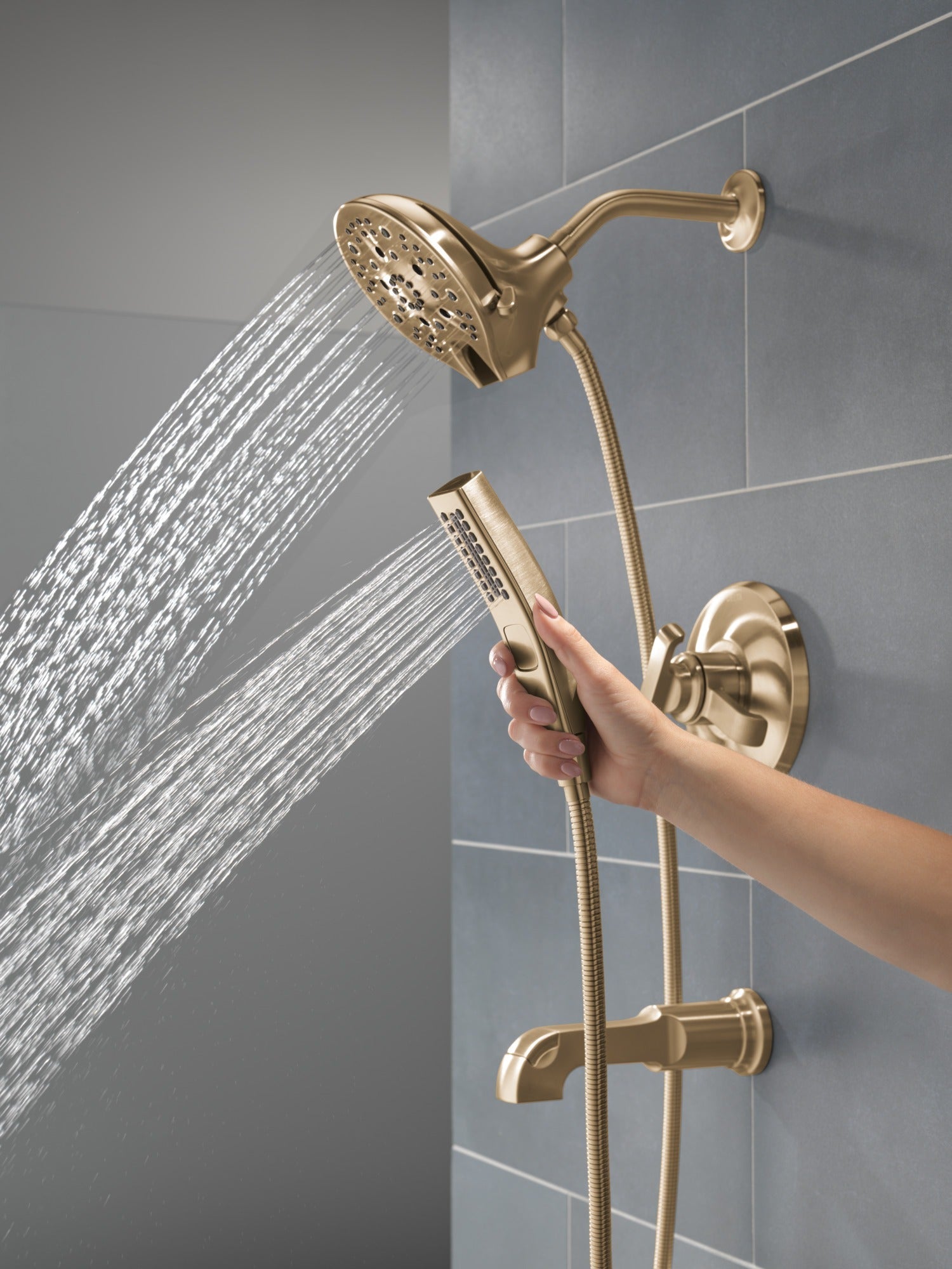 Delta Tetra™ 17 Series Tub Shower Trim