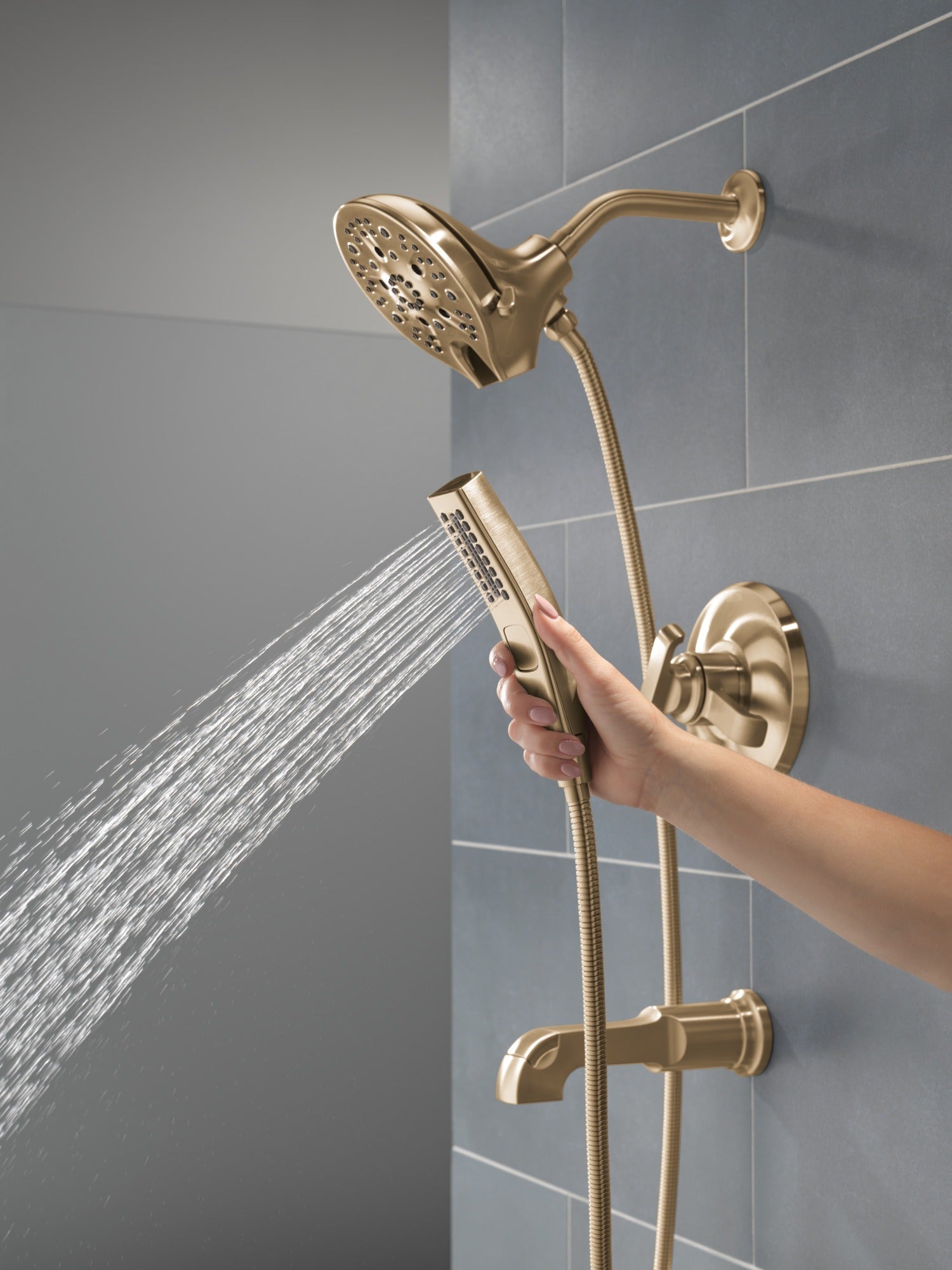 Delta Tetra™ 17 Series Tub Shower Trim