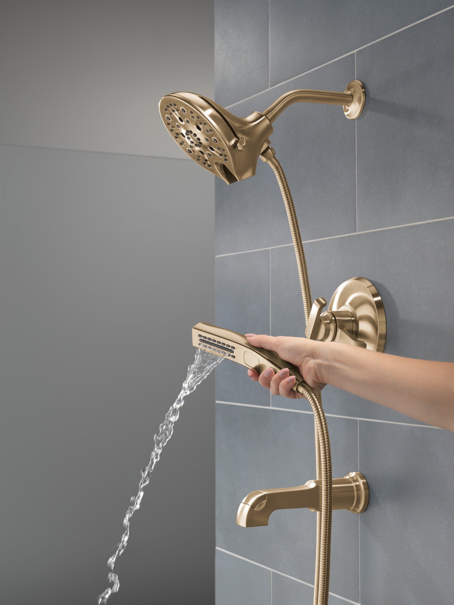 Delta Tetra™ 17 Series Tub Shower Trim