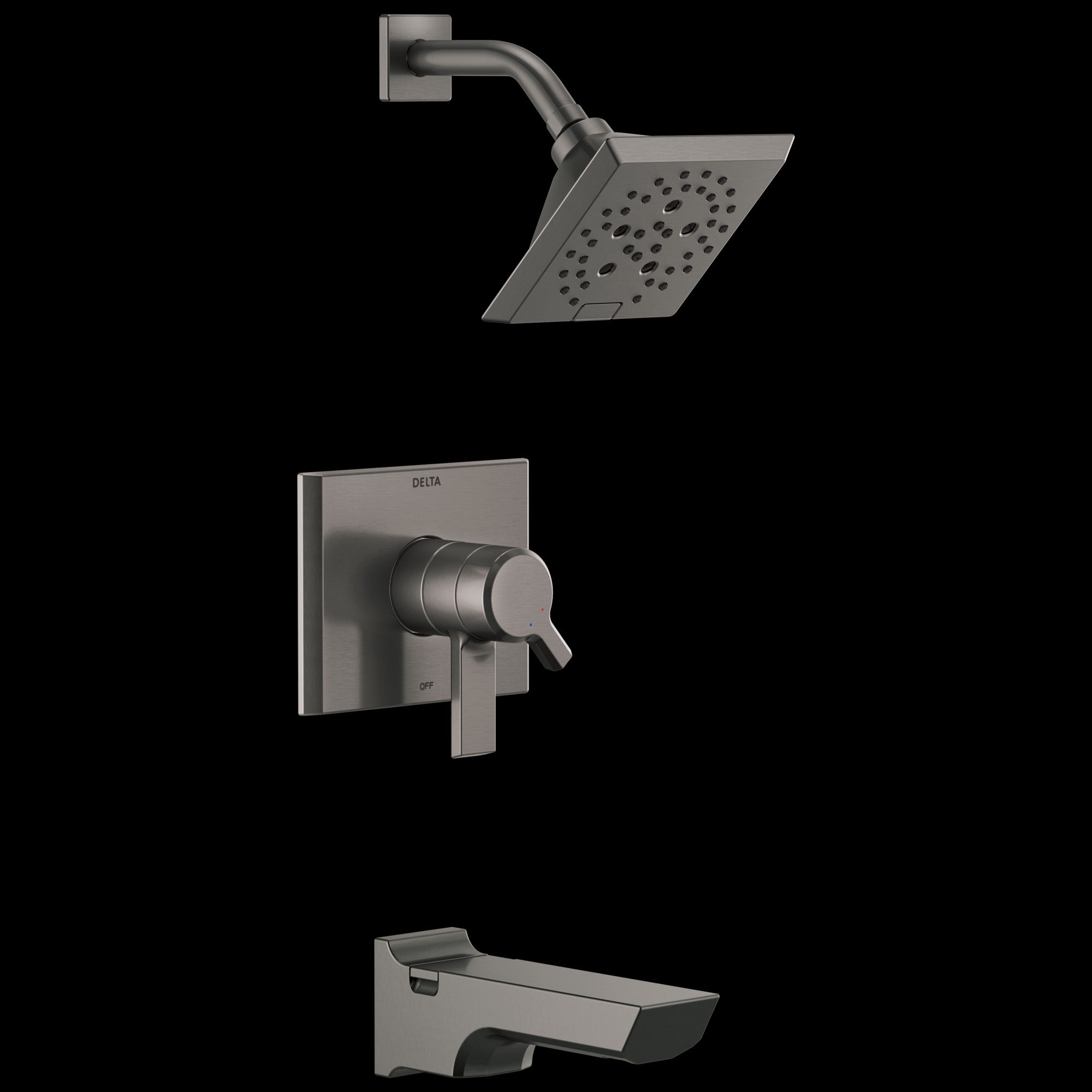 Delta Pivotal® Monitor® 17 Series H2OKinetic® Tub and Shower Trim