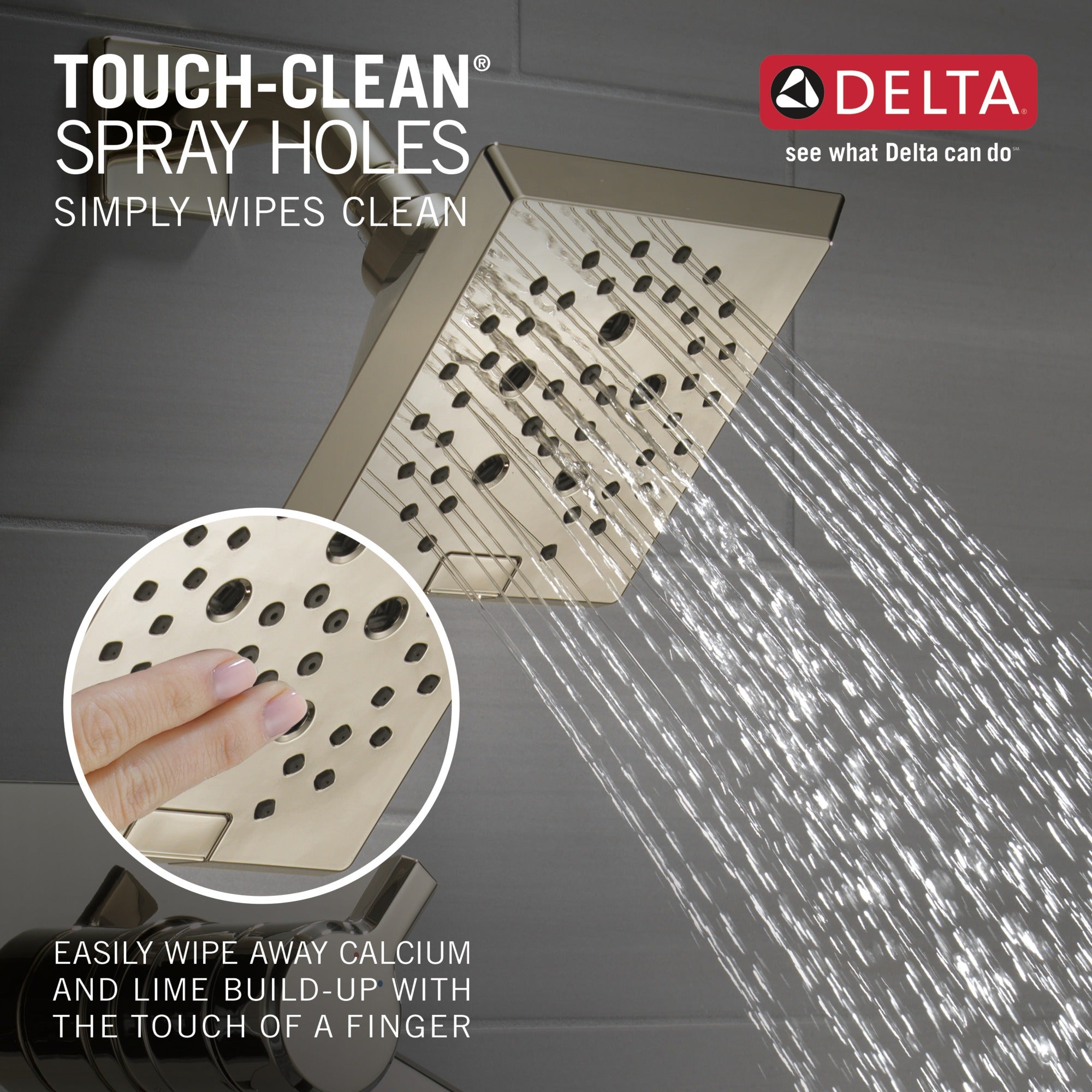 Delta Pivotal® Monitor® 17 Series H2OKinetic® Tub and Shower Trim