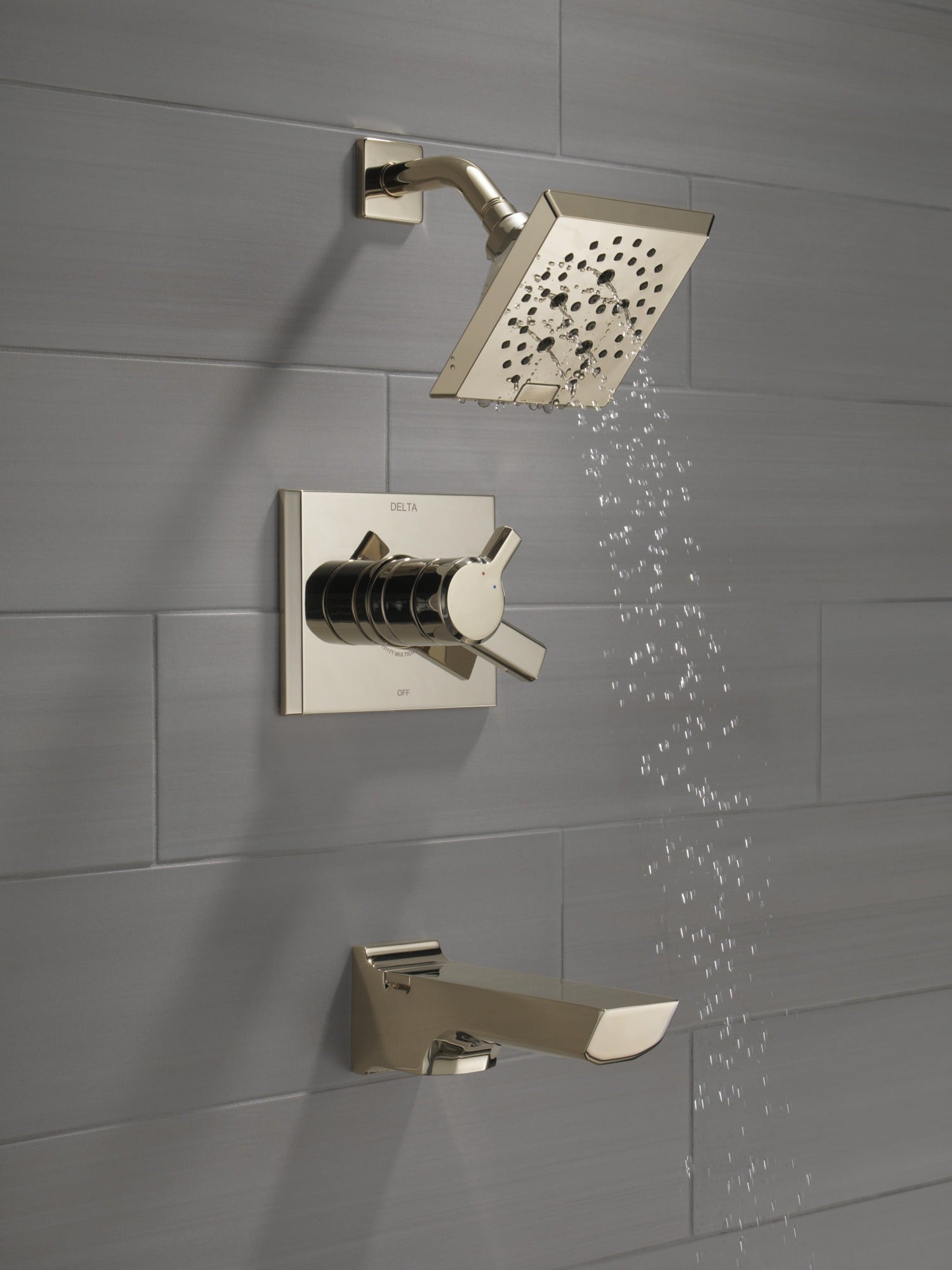 Delta Pivotal® Monitor® 17 Series H2OKinetic® Tub and Shower Trim