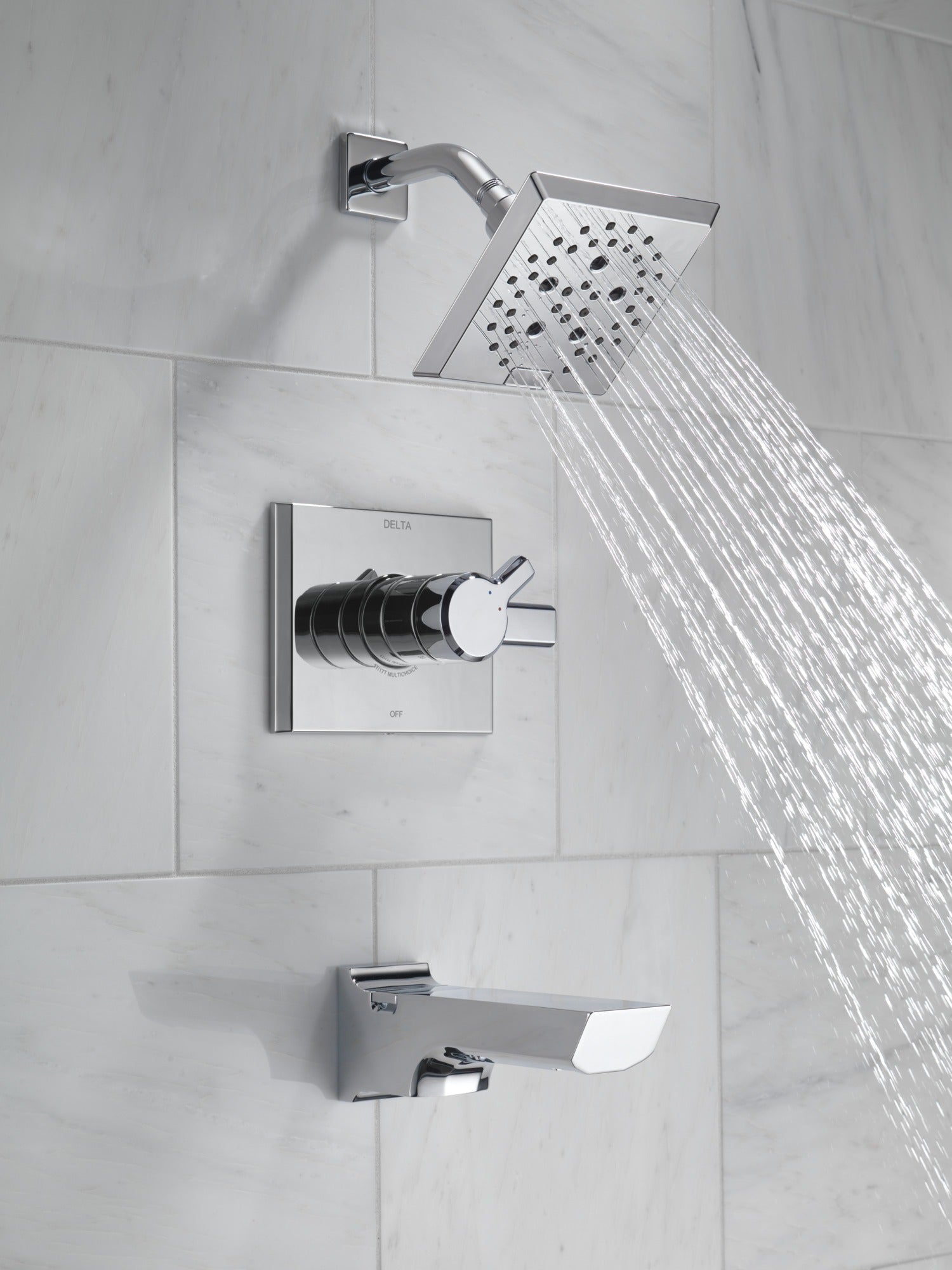 Delta Pivotal® Monitor® 17 Series H2OKinetic® Tub and Shower Trim