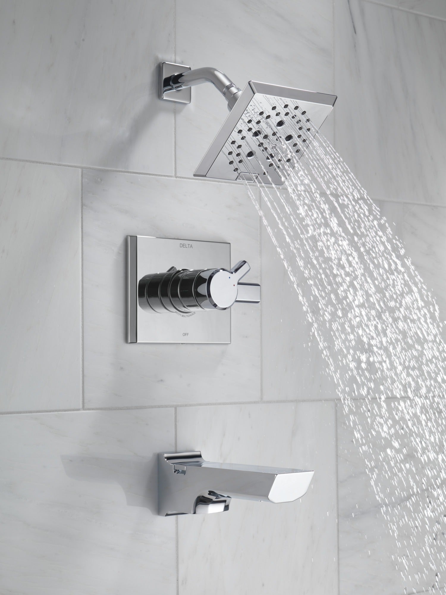 Delta Pivotal® Monitor® 17 Series H2OKinetic® Tub and Shower Trim