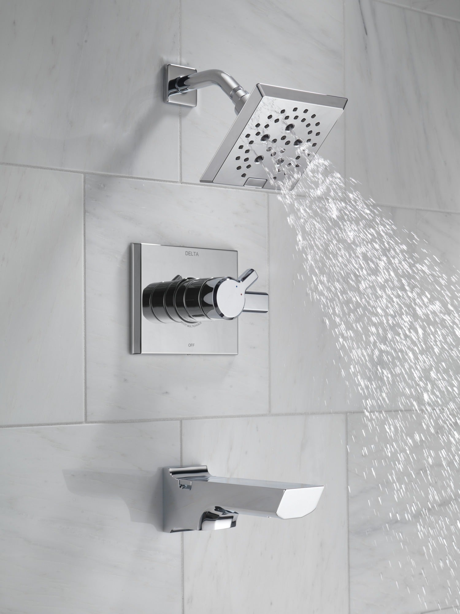 Delta Pivotal® Monitor® 17 Series H2OKinetic® Tub and Shower Trim