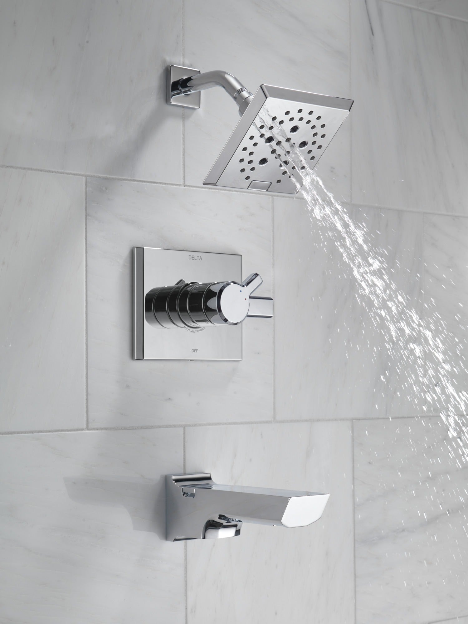 Delta Pivotal® Monitor® 17 Series H2OKinetic® Tub and Shower Trim