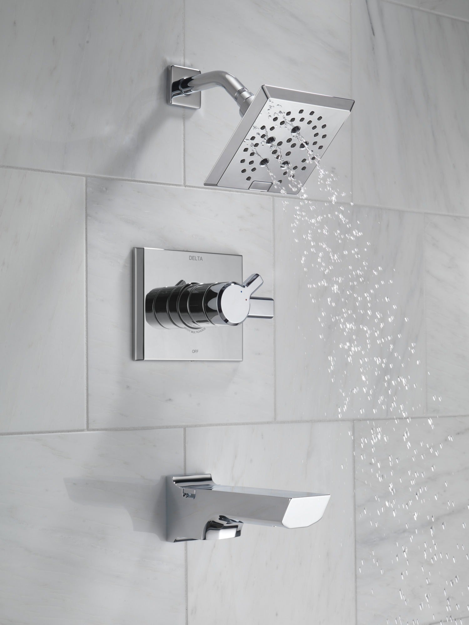 Delta Pivotal® Monitor® 17 Series H2OKinetic® Tub and Shower Trim