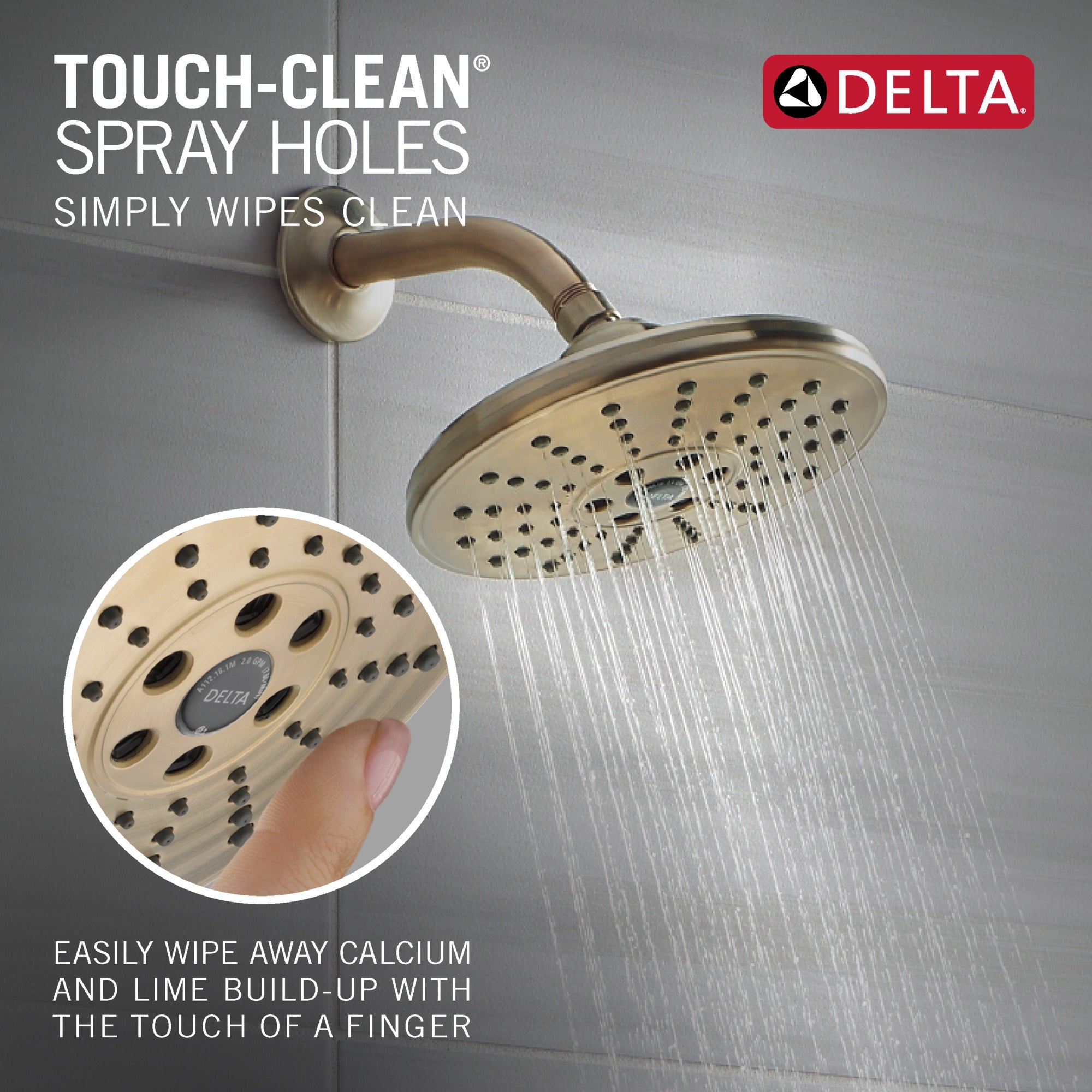 Delta Trinsic® TempAssure® 17T Series H2OKinetic® Shower Trim
