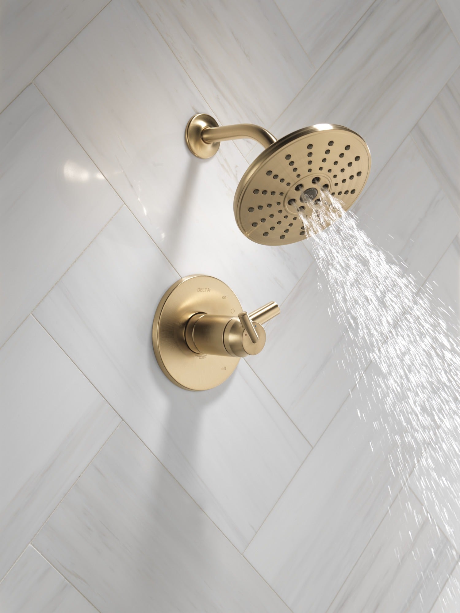 Delta Trinsic® TempAssure® 17T Series H2OKinetic® Shower Trim