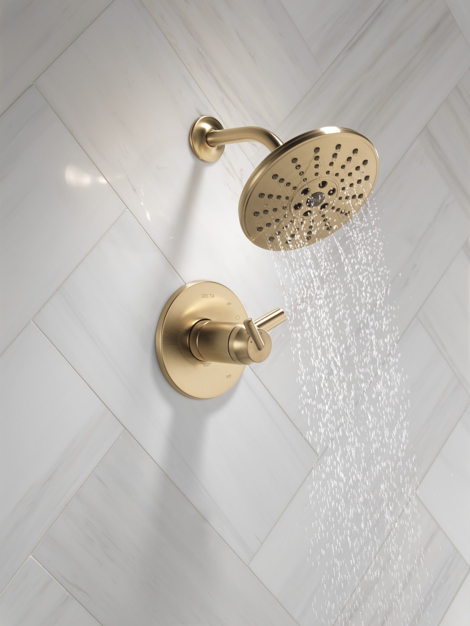 Delta Trinsic® TempAssure® 17T Series H2OKinetic® Shower Trim
