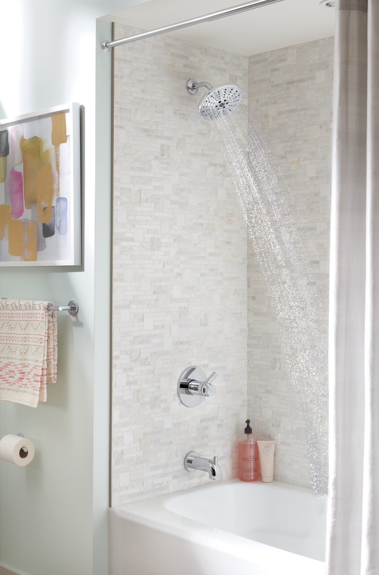Delta Trinsic® TempAssure® 17T Series H2OKinetic® Tub & Shower Trim