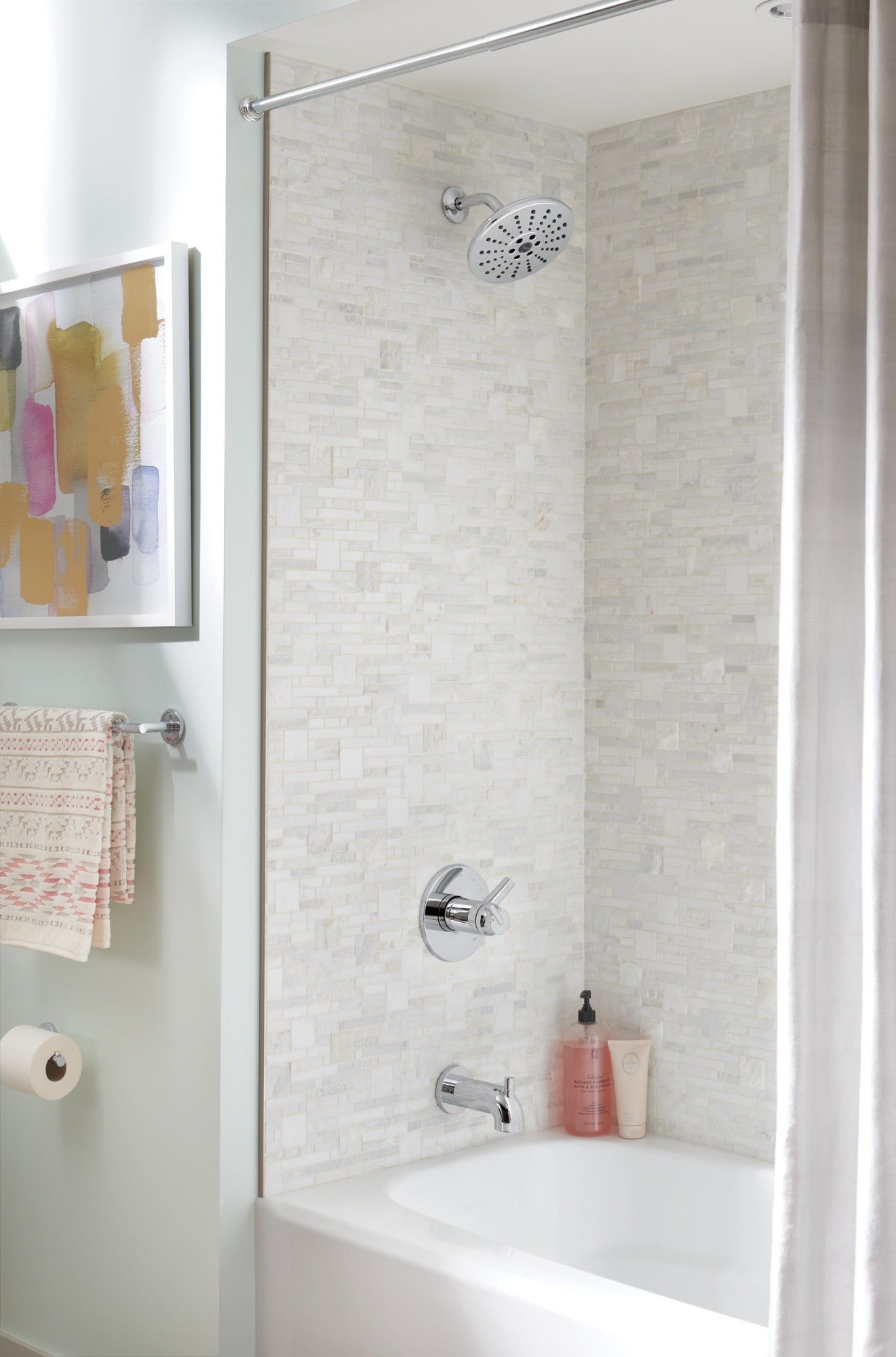 Delta Trinsic® TempAssure® 17T Series H2OKinetic® Tub & Shower Trim