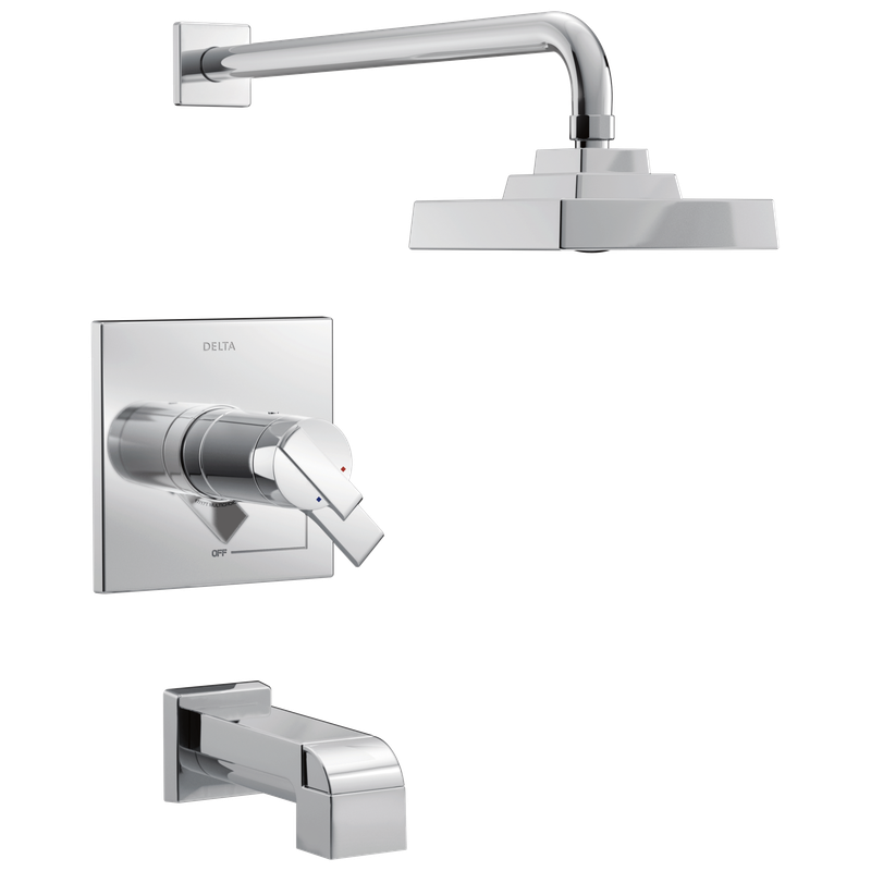 Delta Ara® TempAssure® 17T Series H2Okinetic® Tub & Shower Trim