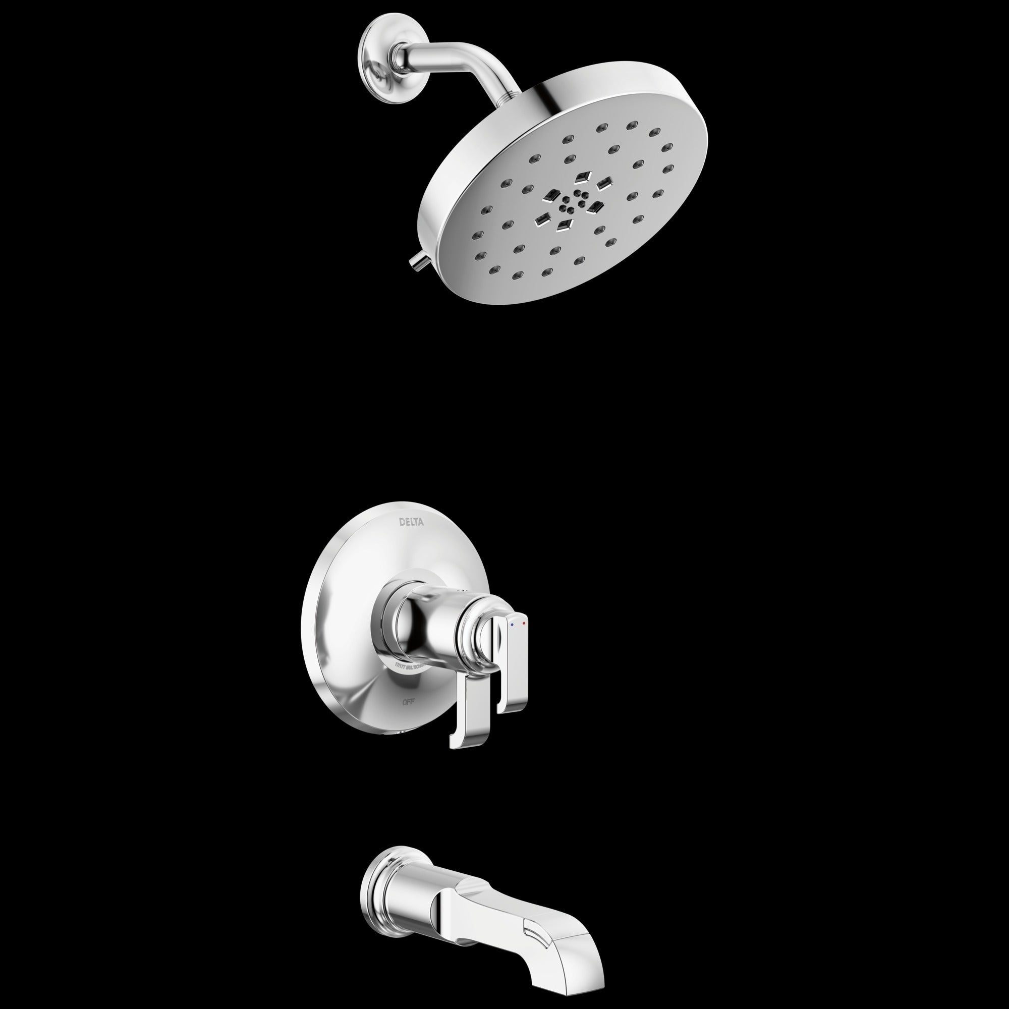 Delta Tetra™ 17T Series Tub Shower Trim