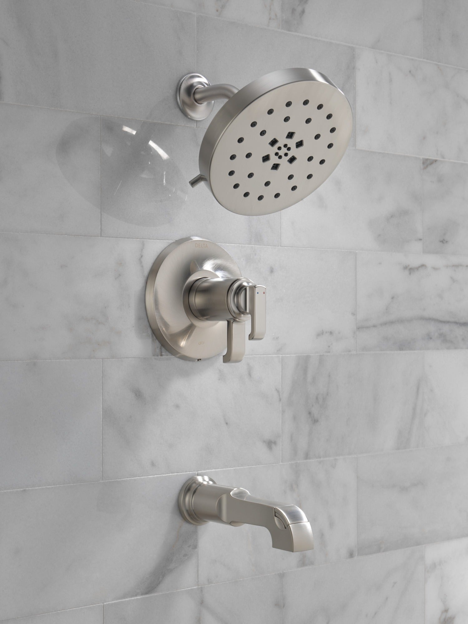 Delta Tetra™ 17T Series Tub Shower Trim