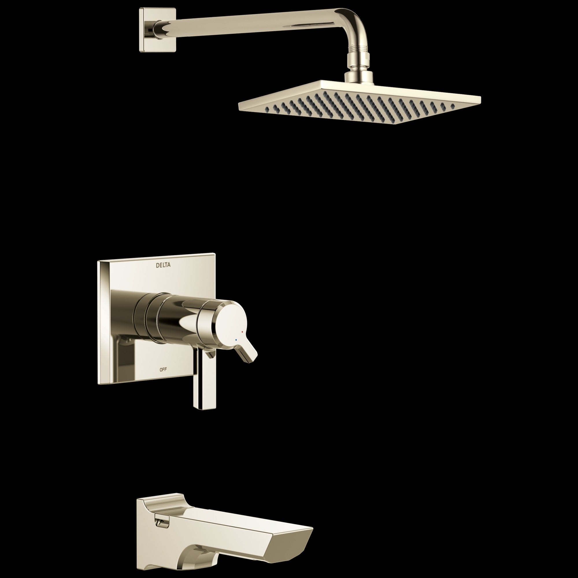 Delta Pivotal® TempAssure® 17T Series H2OKinetic® Tub & Shower Trim