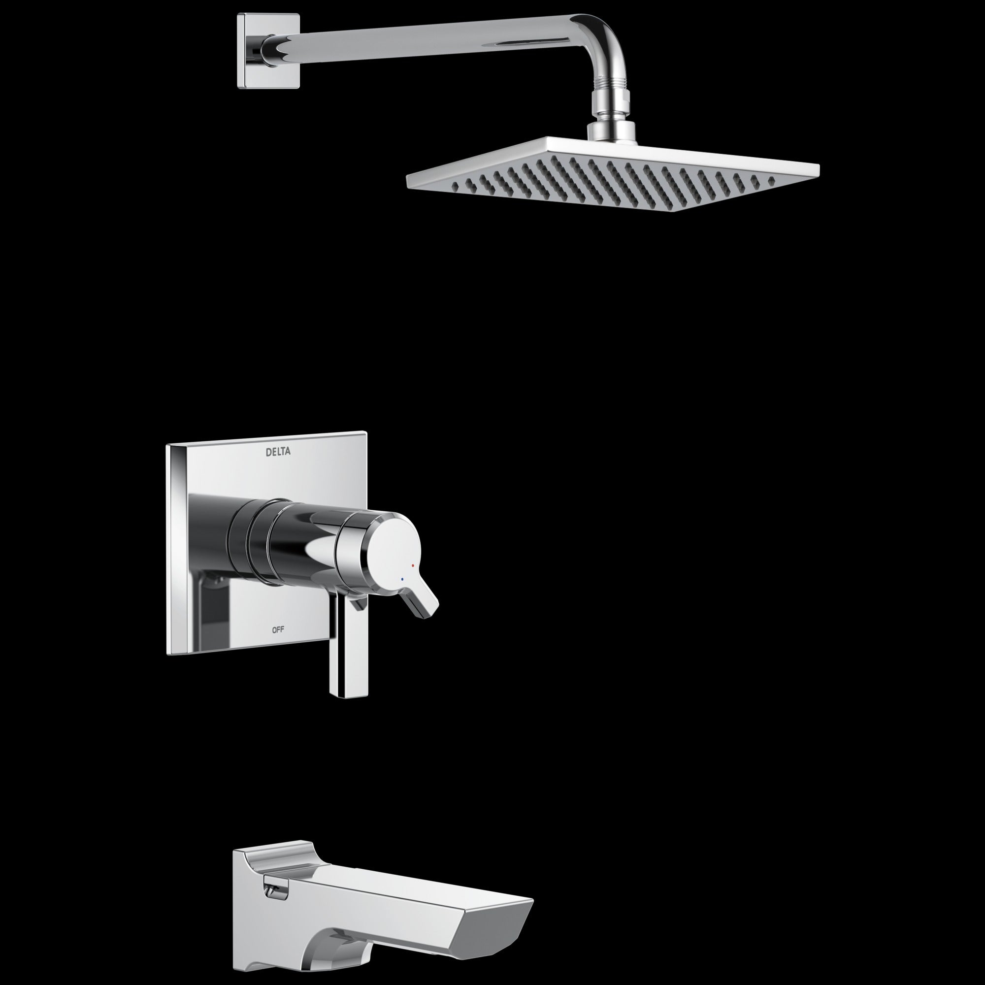 Delta Pivotal® TempAssure® 17T Series H2OKinetic® Tub & Shower Trim