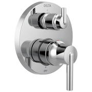 Delta Trinsic® Contemporary Two Handle Monitor® 14 Series Valve Trim with 3-Setting Integrated Diverter