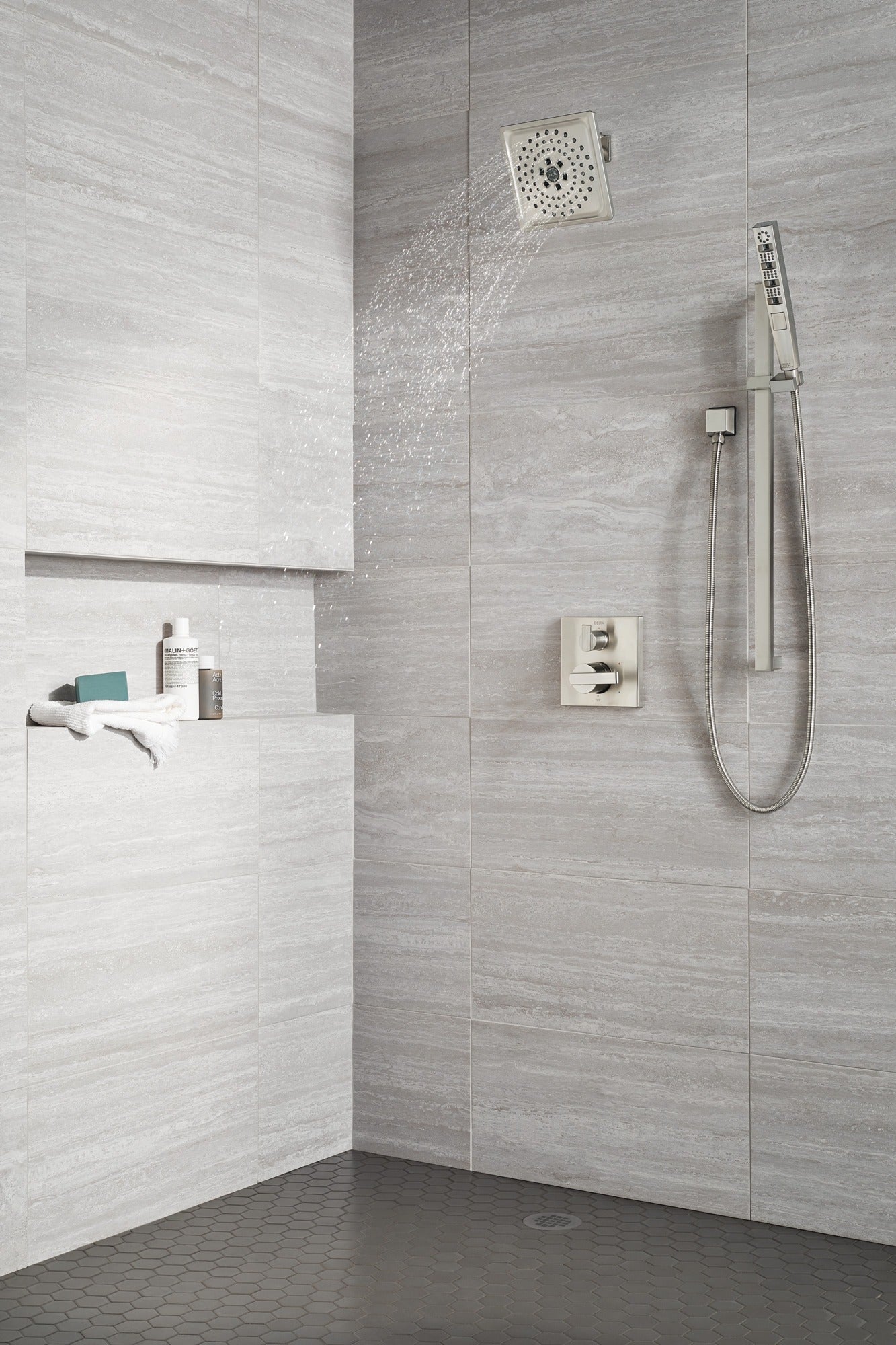Delta Universal Showering Components H2OKinetic® Hand Shower 1.75 GPM w/Slide Bar 4S