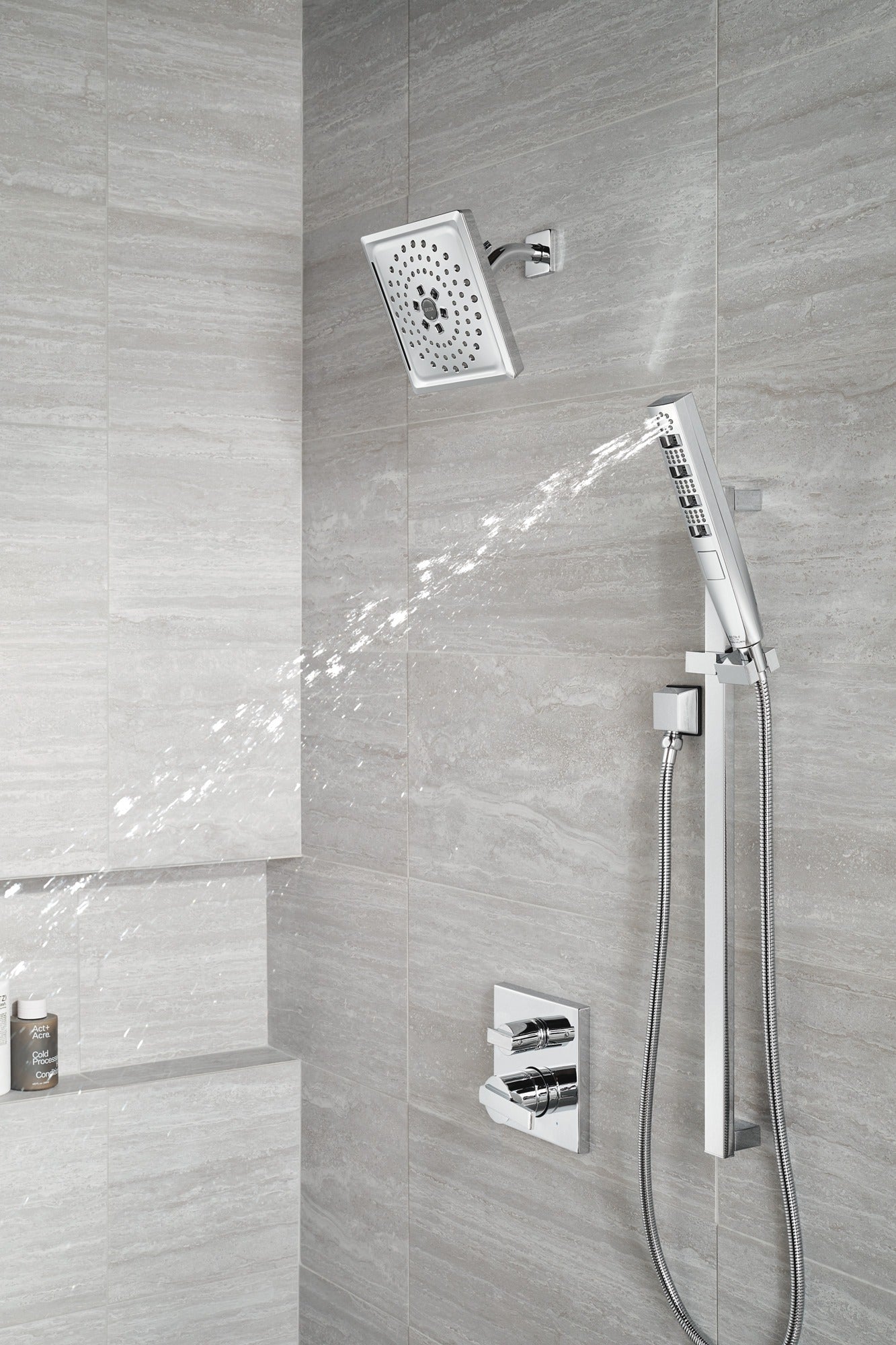 Delta Universal Showering Components H2OKinetic® Hand Shower 1.75 GPM w/Slide Bar 4S