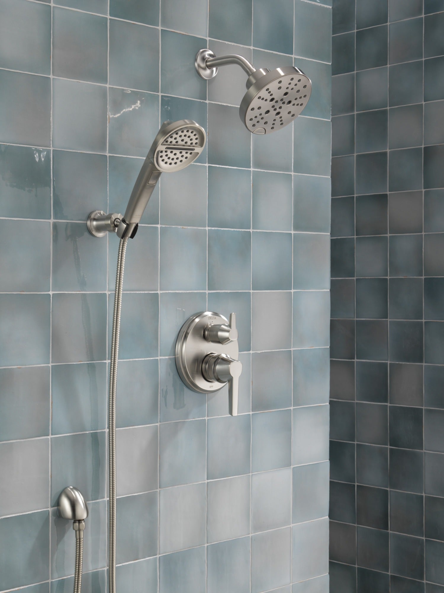 Delta Universal Showering Components 3-Setting Wall Mount Handshower