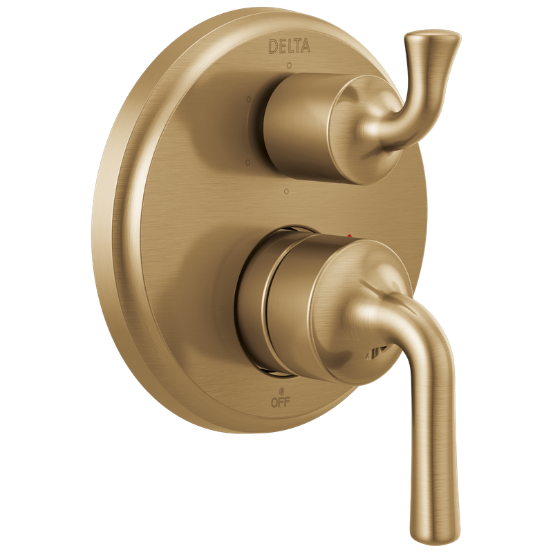 Delta Kayra® Two-Handle Monitor® 14 Series Valve Trim with 6-Setting Integrated Diverter