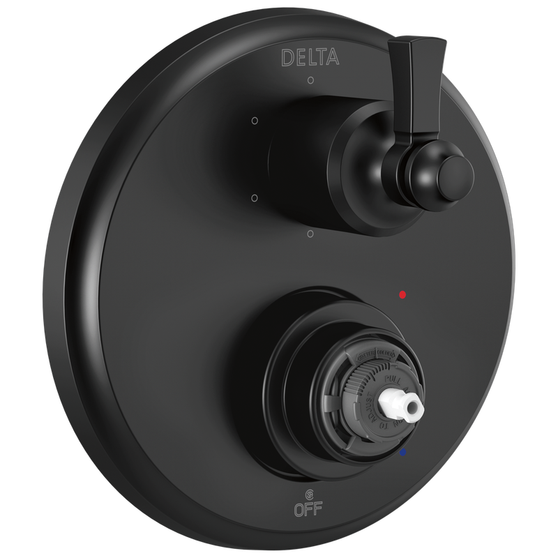Delta Dorval™ Traditional 2-Handle Monitor 14 Series Valve Trim with 6 Setting Diverter